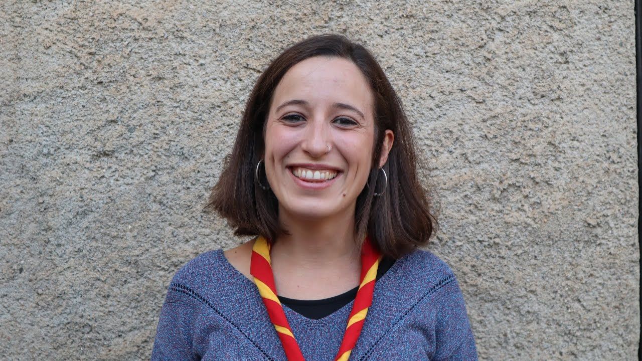 Laura Benseny és coordinadora de relacions de Minyons i Guies de Catalunya. FOTO: Cedida