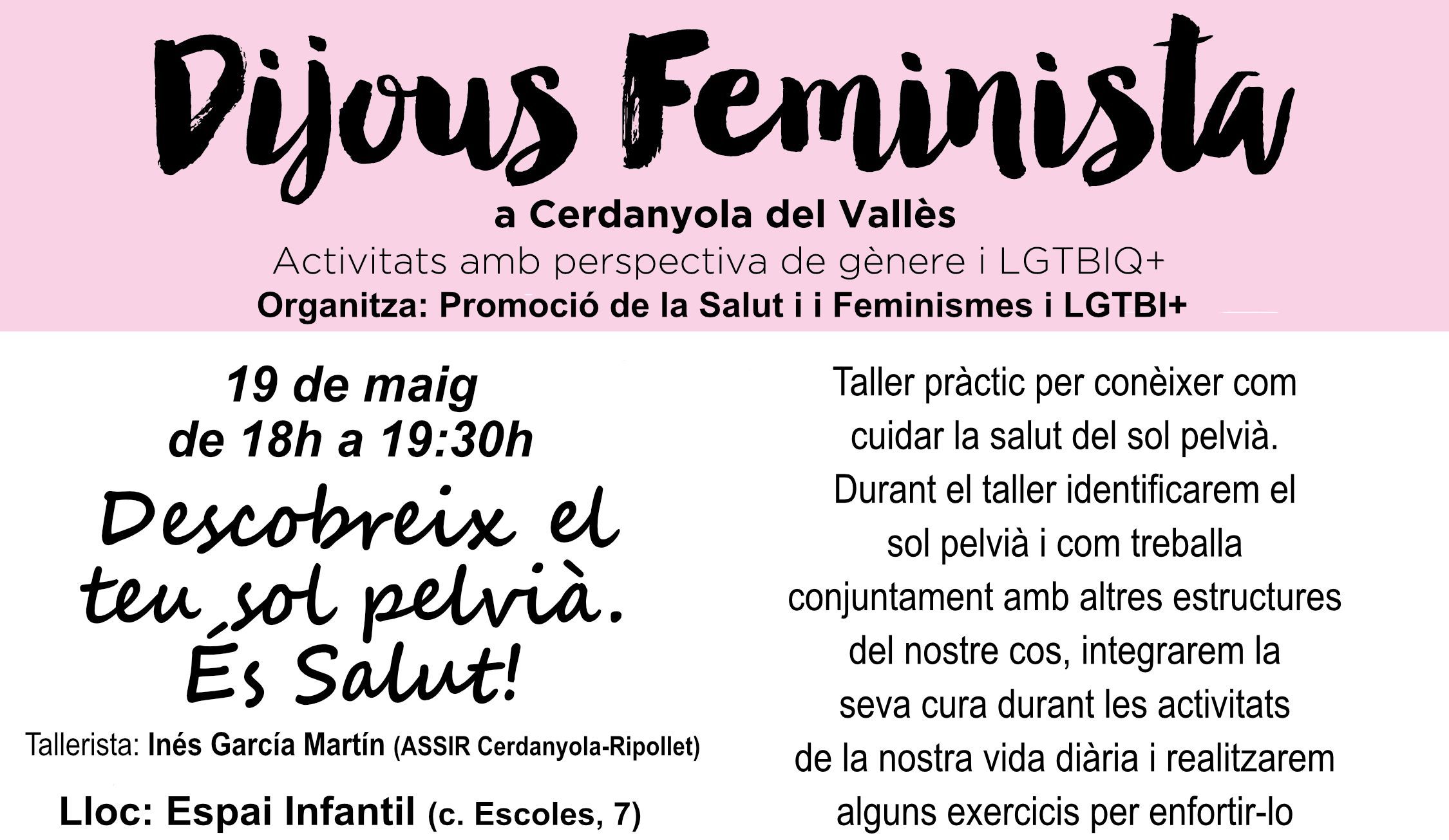 Dijous feminista maig