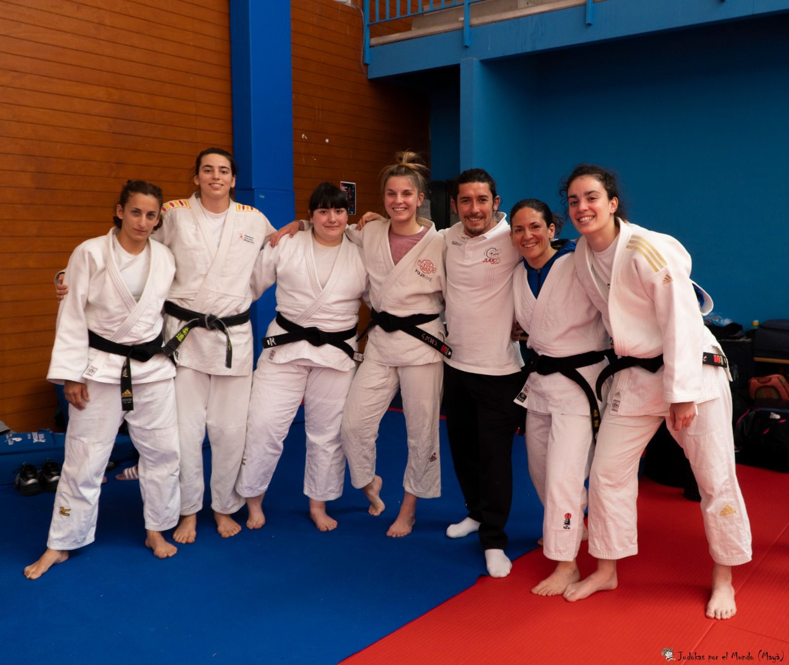 Equip femení del Judo Vallès a la Liga Nacional de Clubes. FOTO: Cedida Equip femení del Judo Vallès a la Liga Nacional de Clubes. FOTO: Cedida