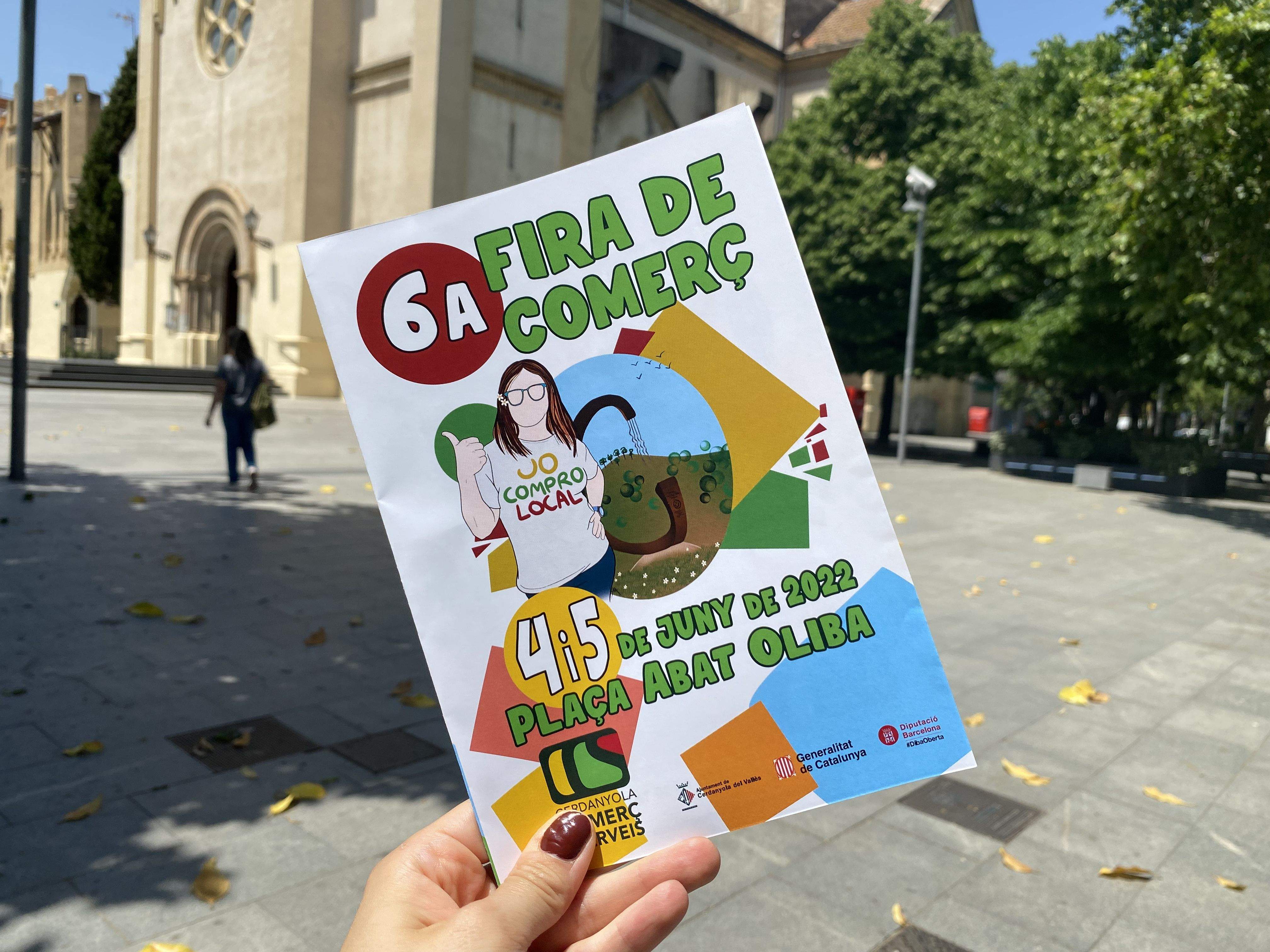 Programa d'activitats de la 6a Fira de Comerç de Cerdanyola. FOTO: Mónica GM Programa d'activitats de la 6a Fira de Comerç de Cerdanyola. FOTO: Mónica GM