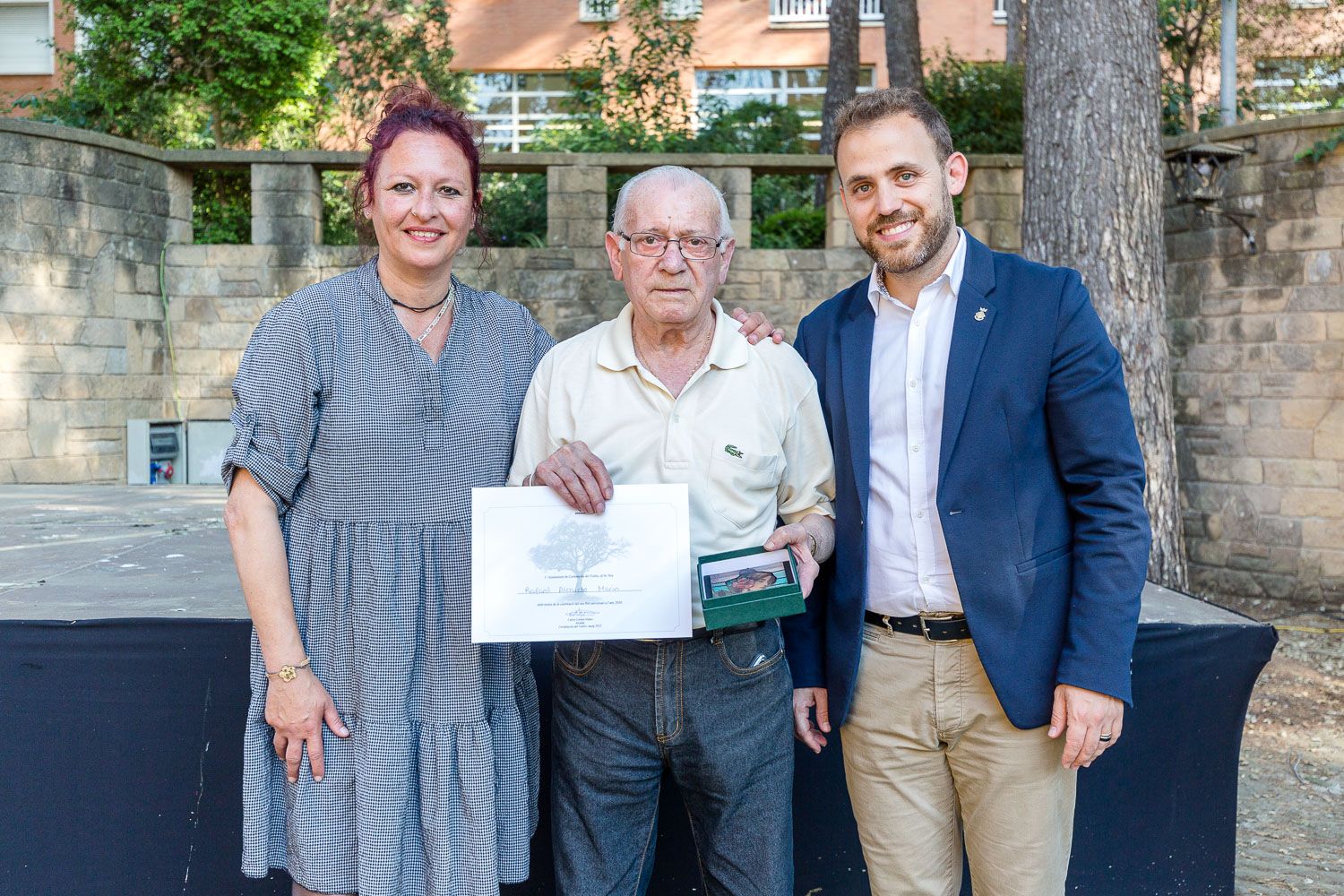Homenatge a la gent gran. FOTO. Ajuntament de Cerdanyola Homenatge a la gent gran. FOTO. Ajuntament de Cerdanyola