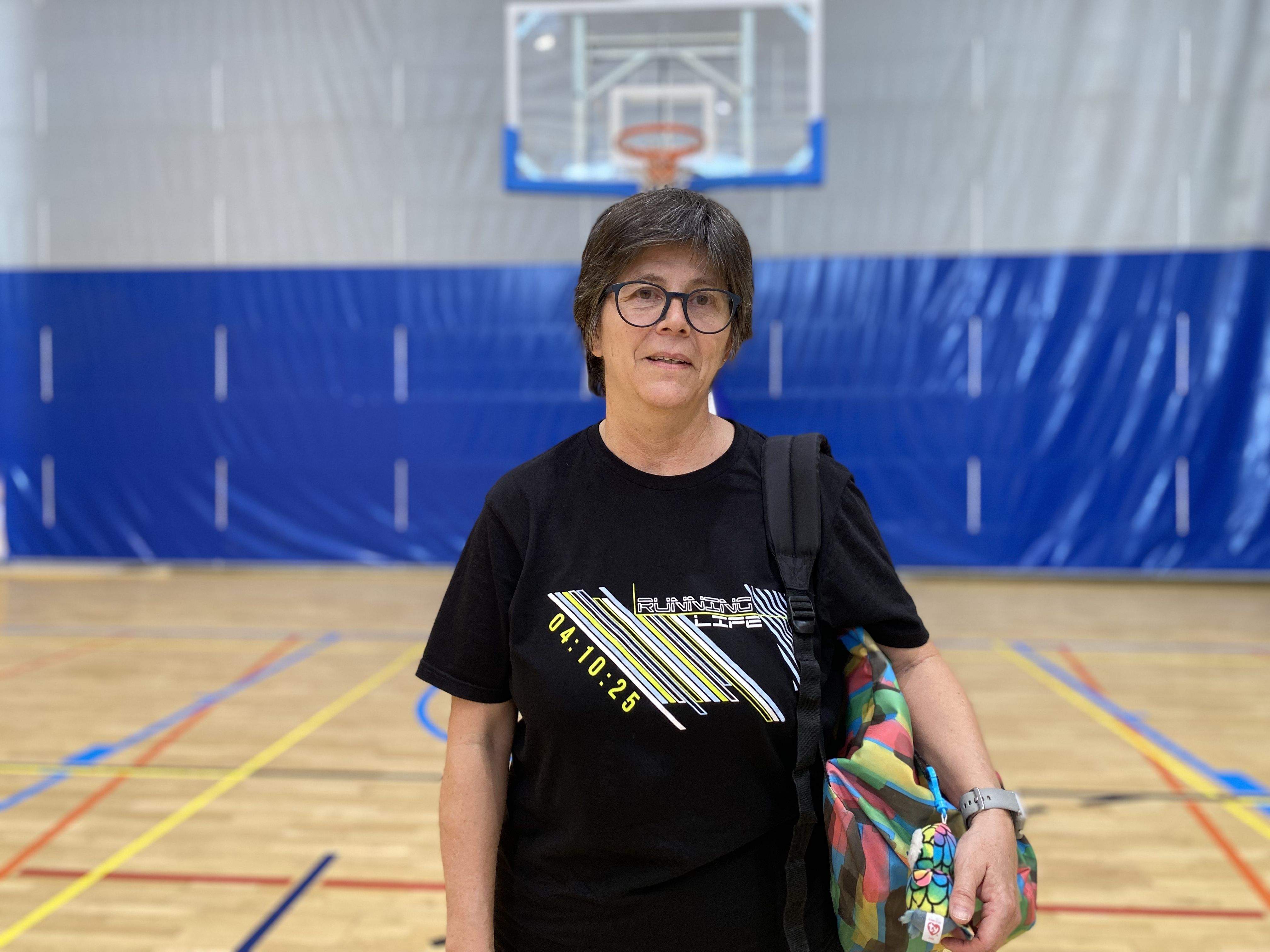 Pili Bilbao, entrenador del primer equip del Club Bàsquet Femení Cerdanyola. FOTO: Mónica GM