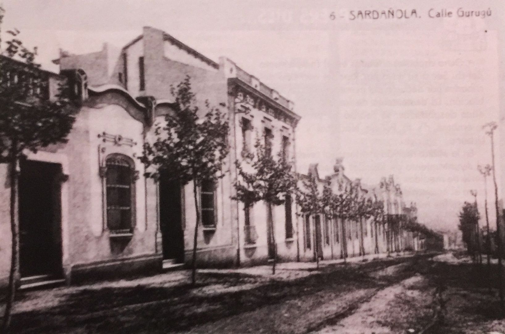 Antic carrer Gurugú, actual carrer de Prat de la Riba.