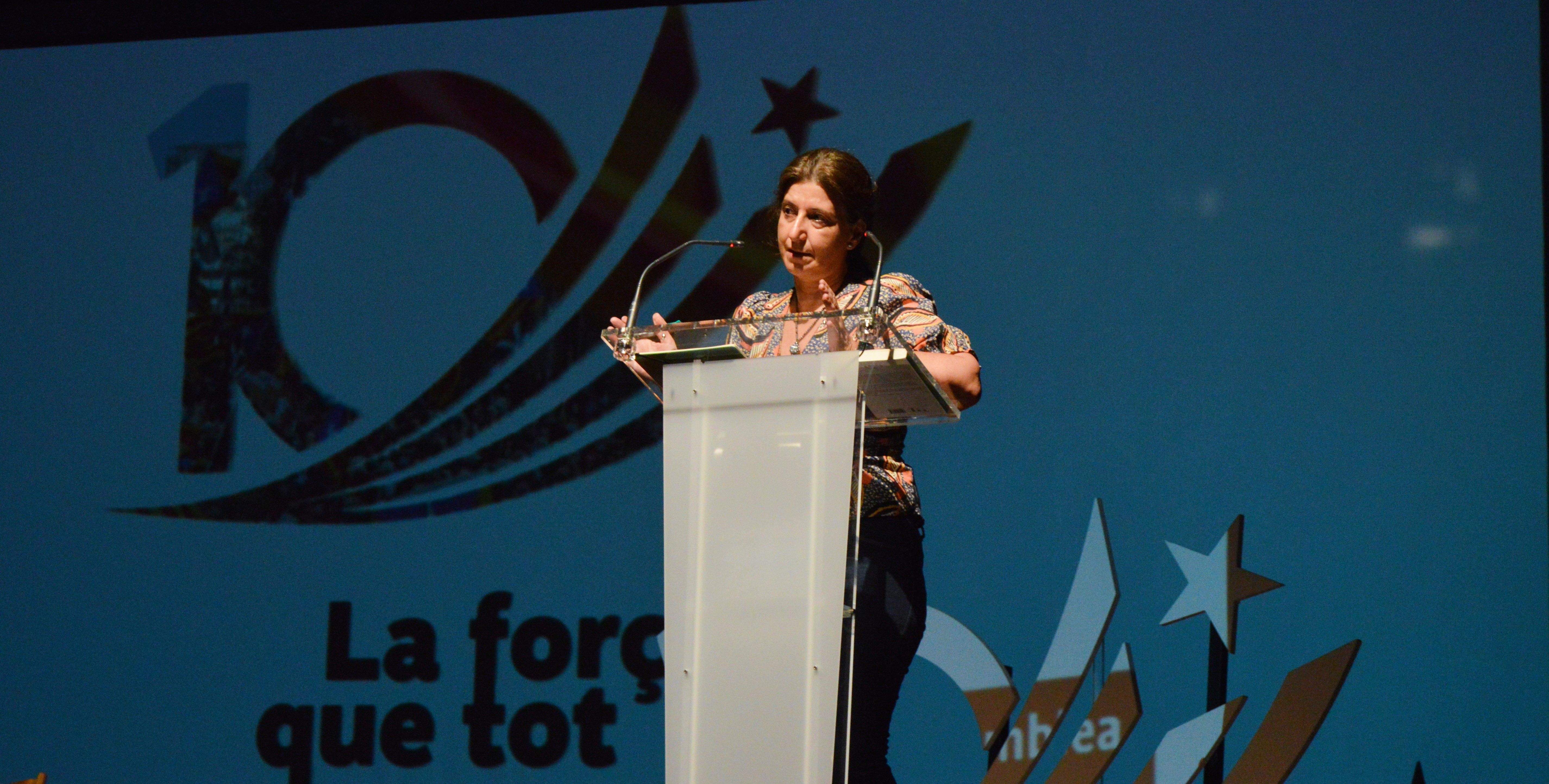 Dolors Marin, la primera presidenta de la Secretariat Nacional de l'ANC. FOTO: Nora Muñoz Otero