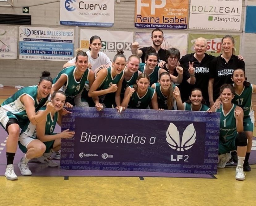 El CBF Cerdanyola ascendeix a Liga Femenina 2. FOTO: CBF Cerdanyola