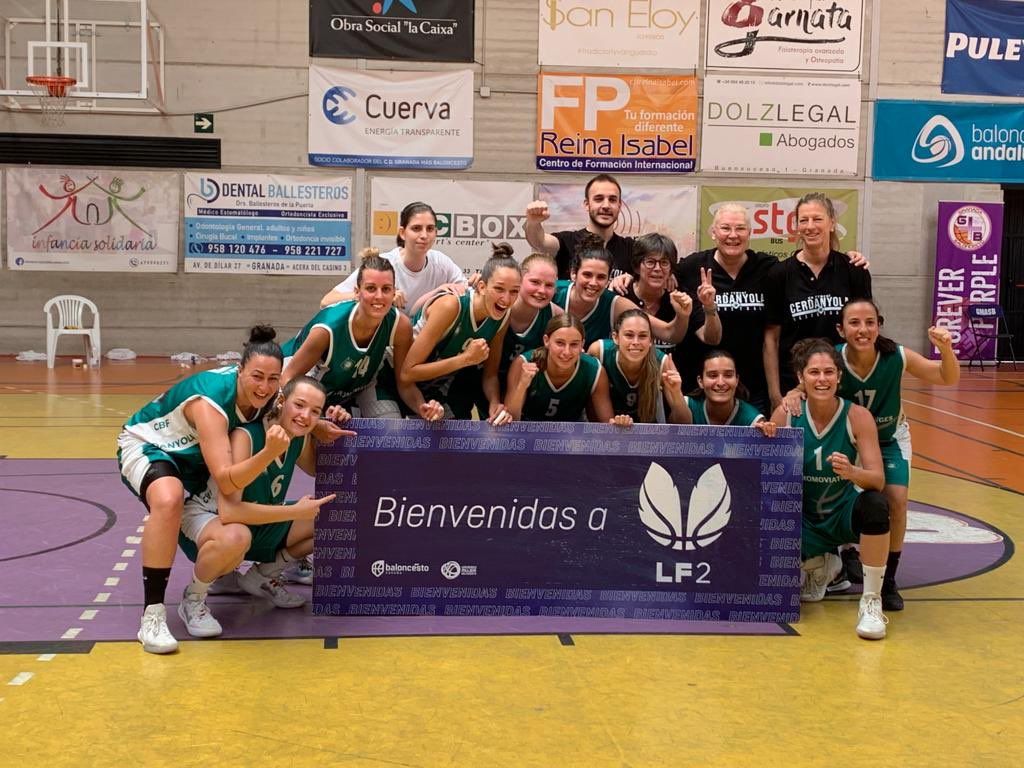 El CBF Cerdanyola ascendeix a Liga Femenina 2. FOTO: CBF Cerdanyola