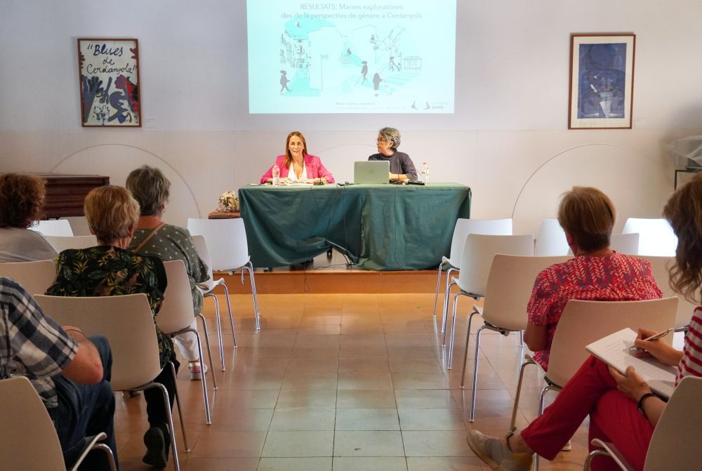 Acte d'exposició de les conclusions de les Marxes Exploratòries. FOTO: Ajuntament de Cerdanyola