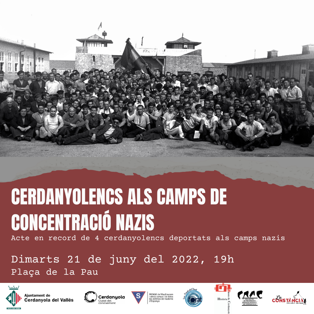 Cerdanyolencs en camps nazis. FOTO: Cedida Cerdanyolencs en camps nazis. FOTO: Cedida
