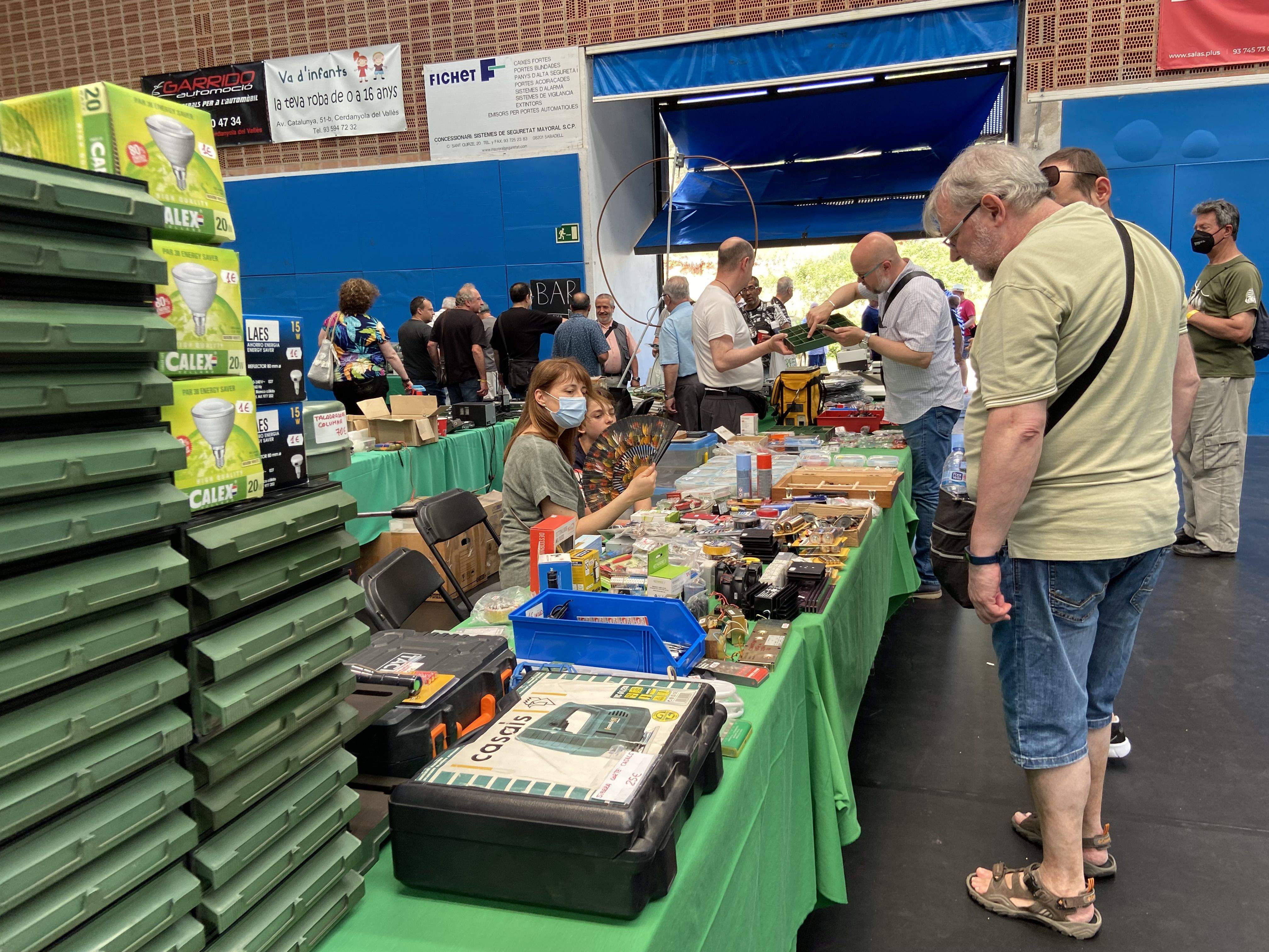 26a edició de la Fira de Radiodifusió a nivell espanyol, la Merca-Ham. FOTO: Nora Muñoz Otero