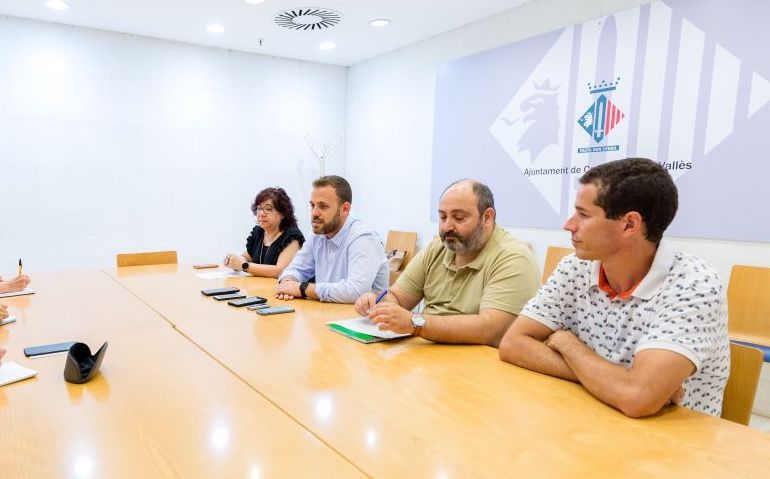 Roda de premsa sobre el projecte de transformació digital de l'Ajuntament. FOTO: Núria Puentes (Ajuntament de Cerdanyola) Roda de premsa sobre el projecte de transformació digital de l'Ajuntament. FOTO: Núria Puentes (Ajuntament de Cerdanyola)