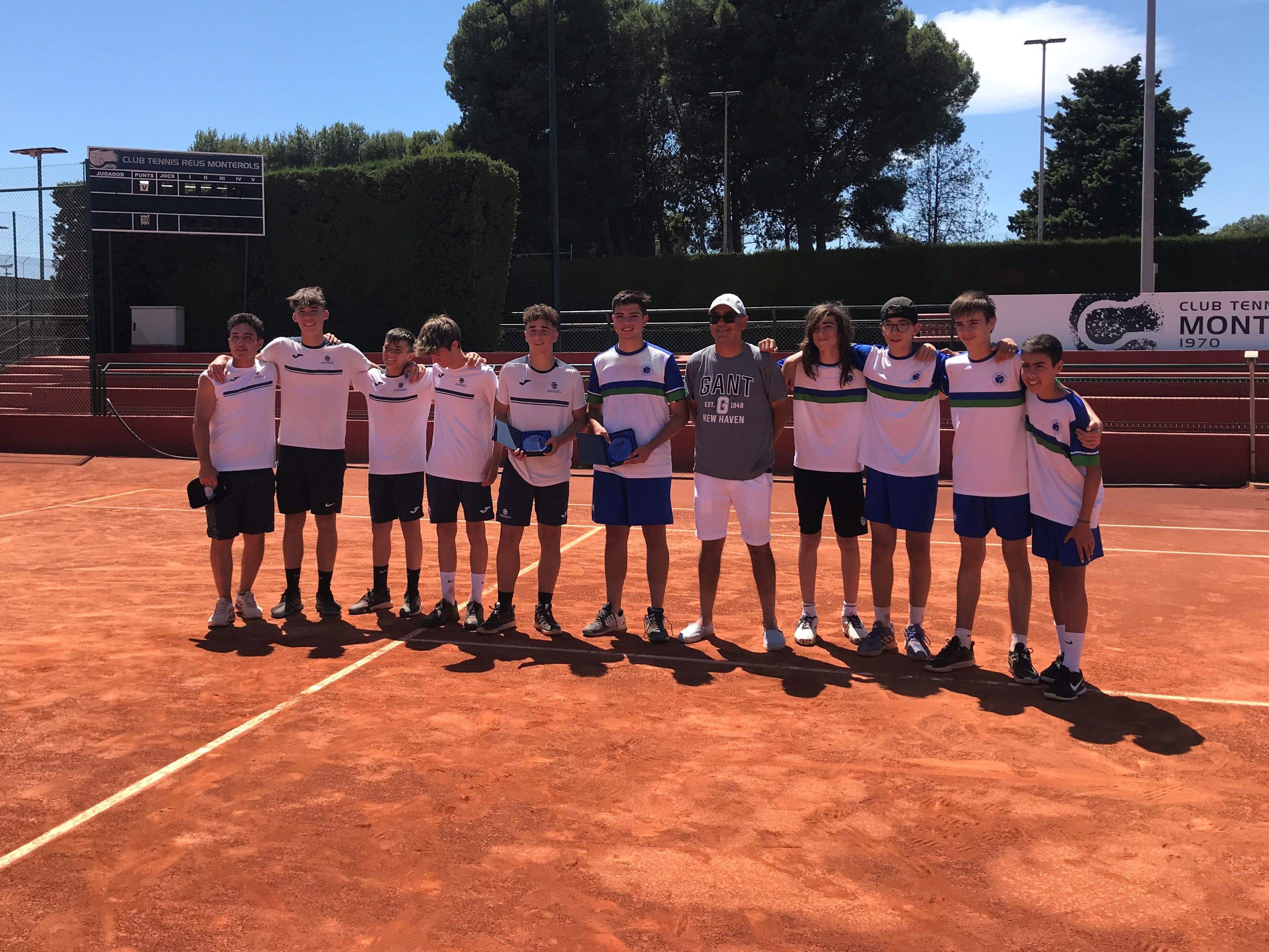 Cadet masculí del Club Tennis Cerdanyola passa a Divisió 2. FOTO: Cedida