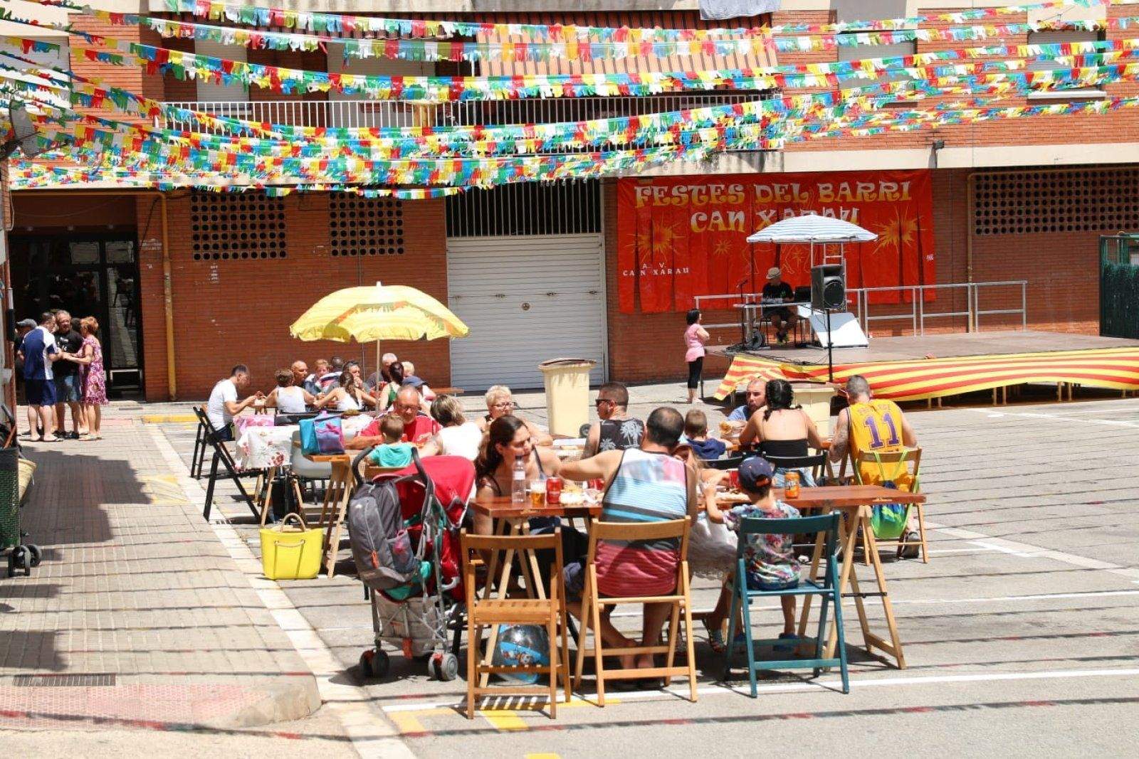 Festa major del barri de Xarau. FOTO: Arxiu