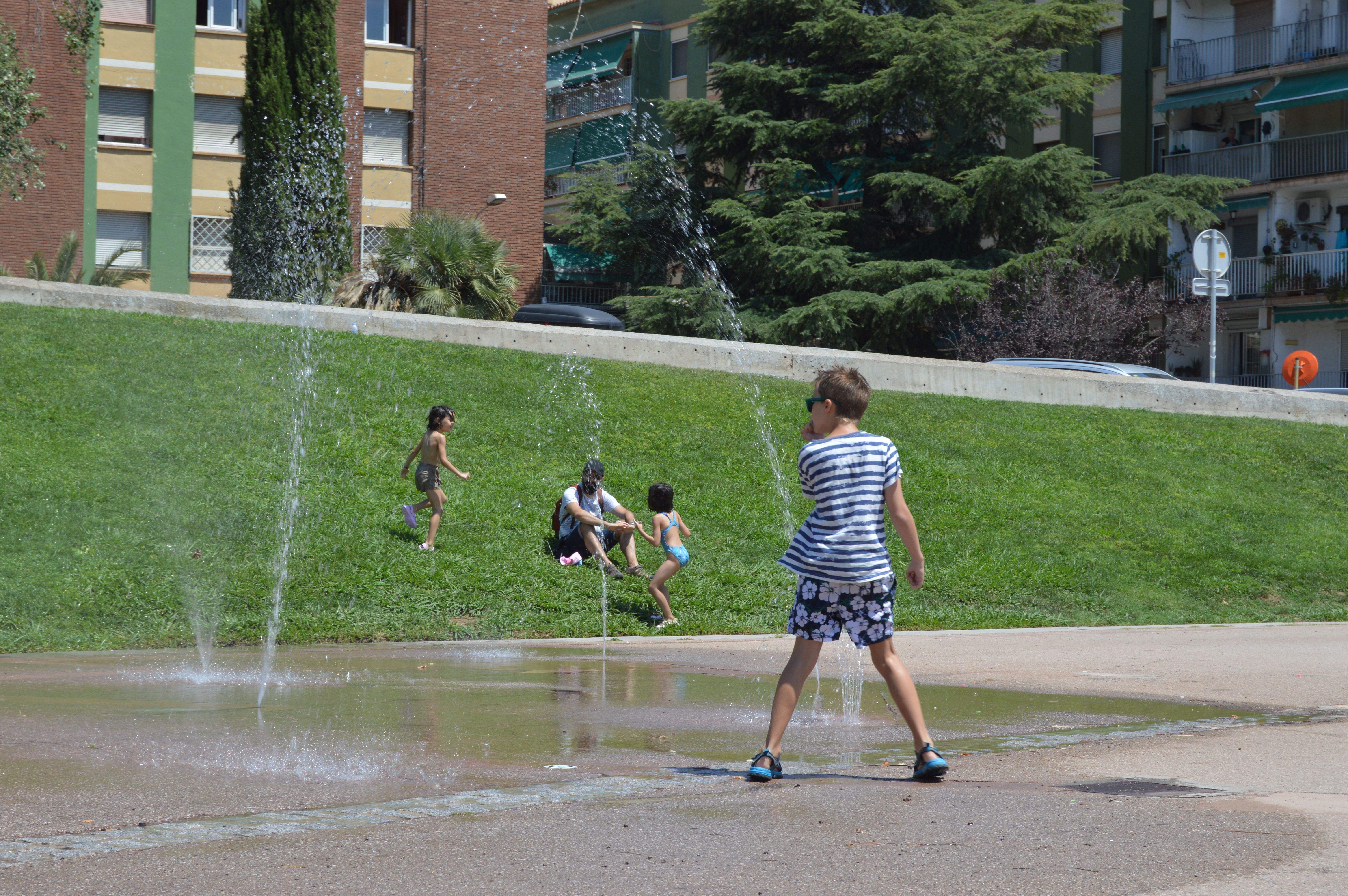 Imatge d'una onada de calor a l'estiu a Cerdanyola. FOTO: Nora Muñoz Otero