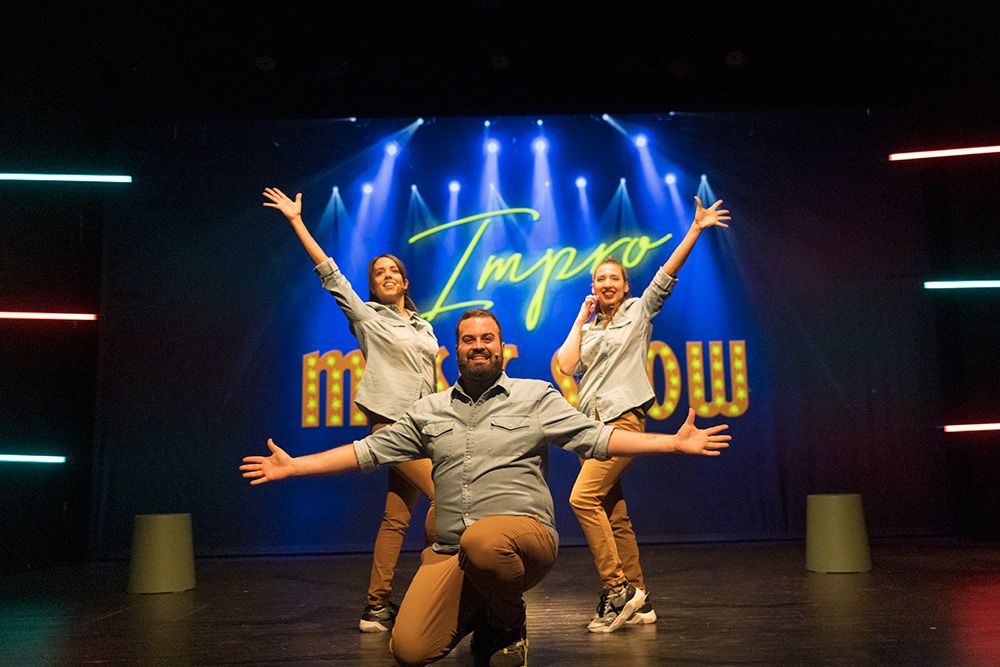 Espectacle de de l'Impromusicshow. FOTO: Planeta Impro 