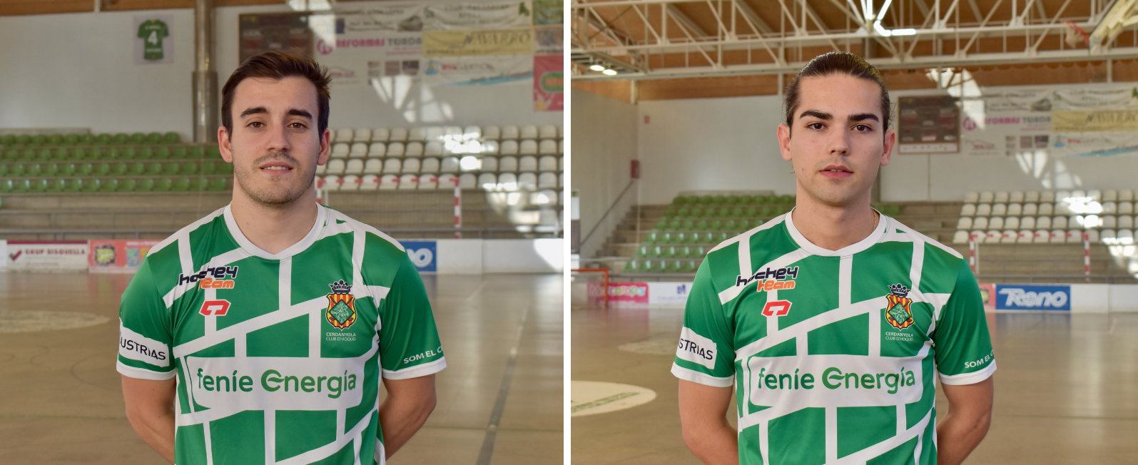 Erik Gual i Pere Urpi. FOTO: Cerdanyola CH Erik Gual i Pere Urpi. FOTO: Cerdanyola CH