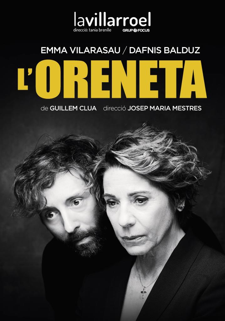 Cartell de l'obra 'L'Oreneta'