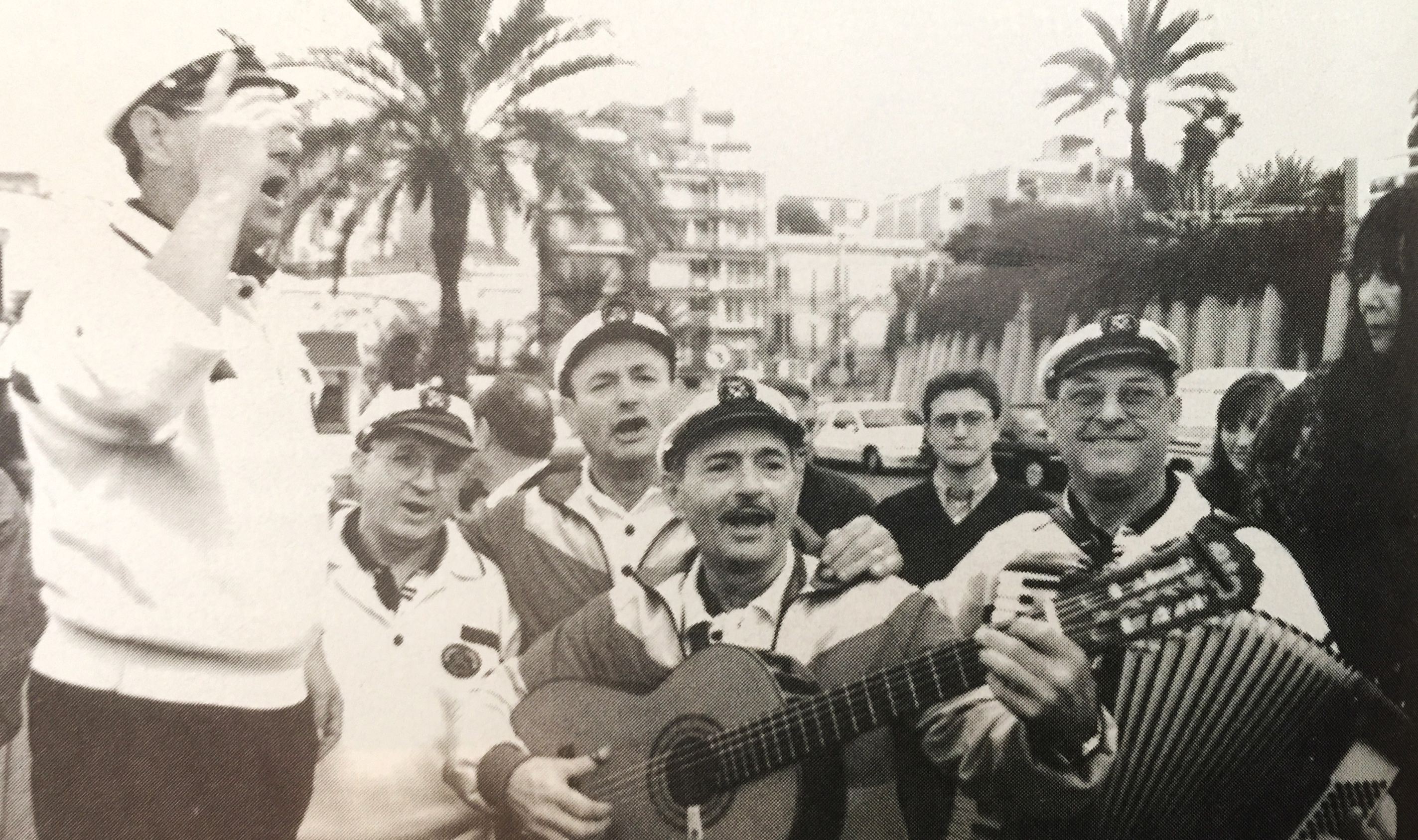 Marinada, grup d'Havaneres de Cerdanyola, gener de 1997. FOTO: Arxiu TOT, núm. 492