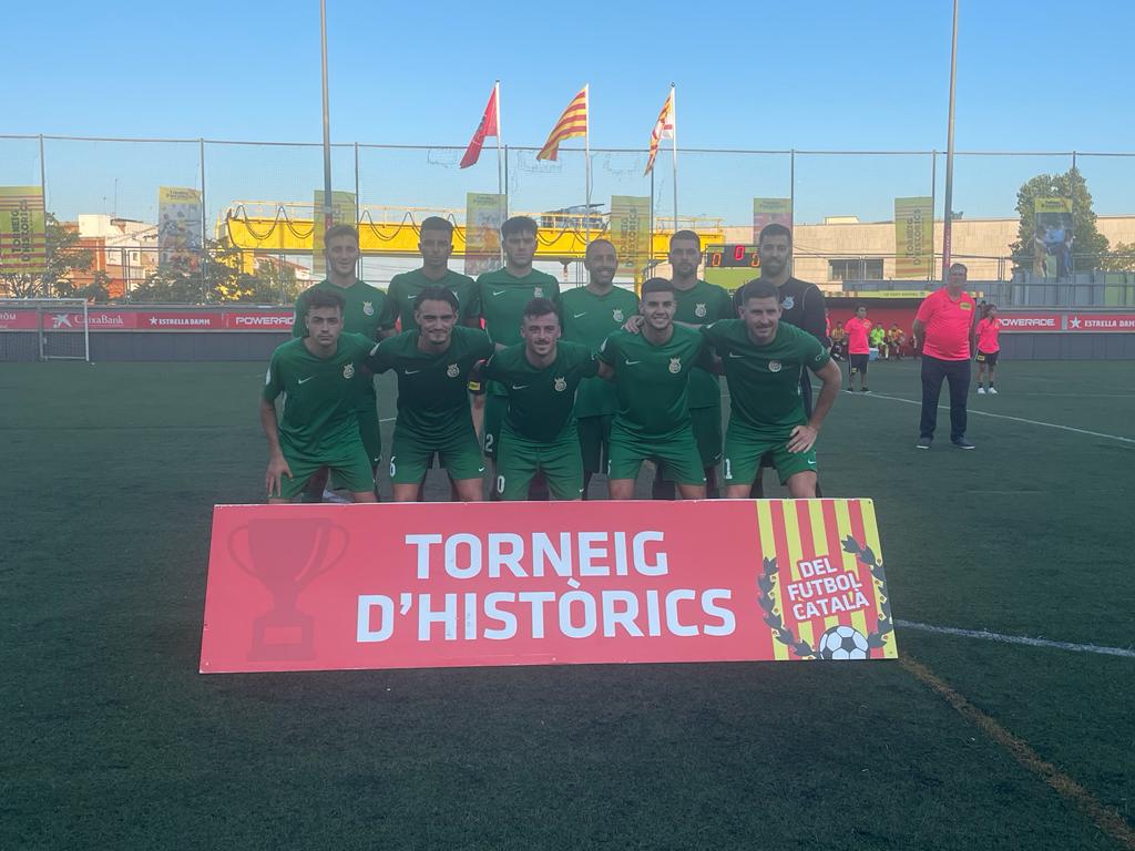 Debut del Cerdanyola Futbol Club al torneig d'històrics. FOTO: Cerdanyola FC Debut del Cerdanyola Futbol Club al torneig d'històrics. FOTO: Cerdanyola FC