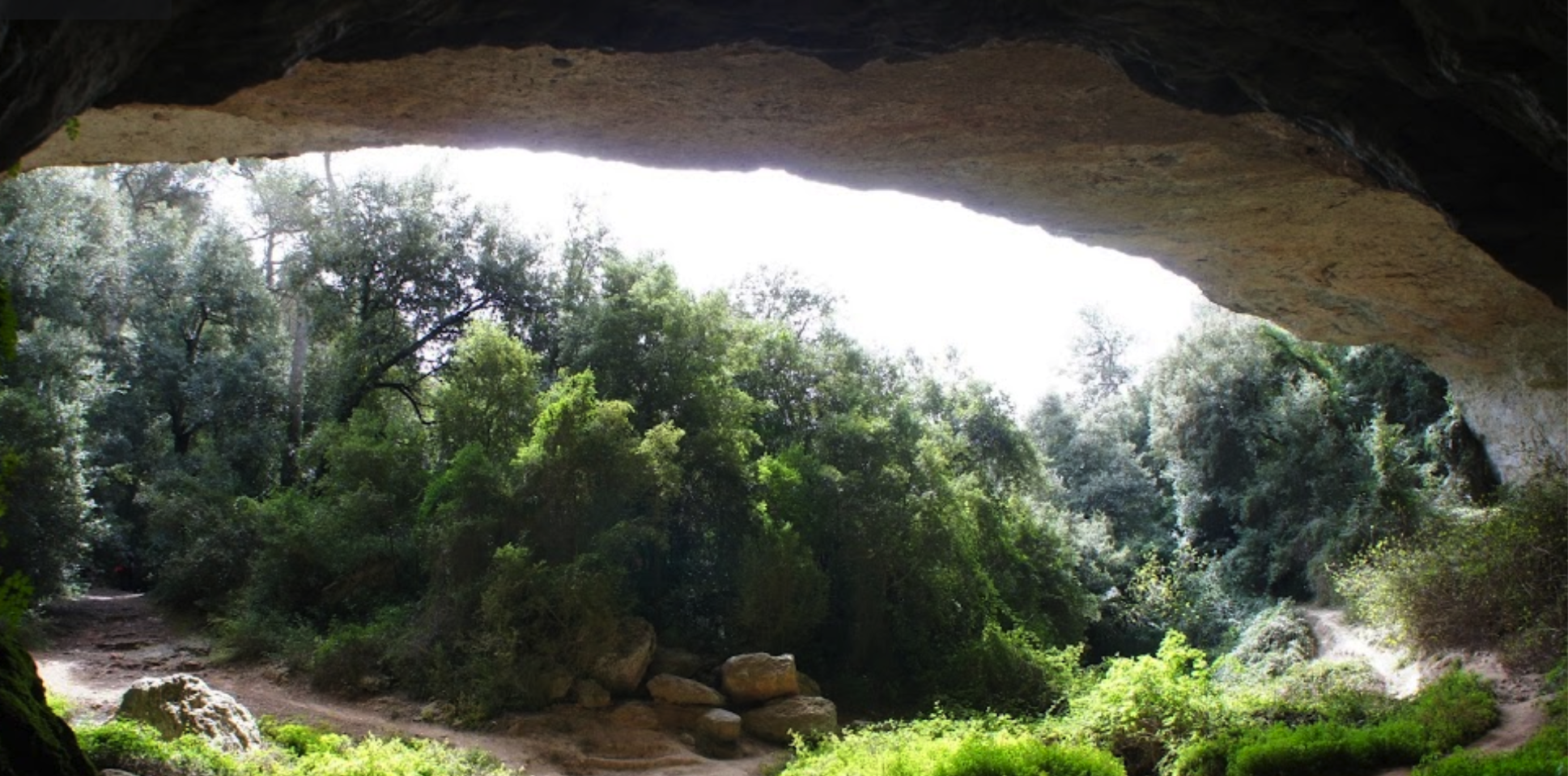 La cova de la Bauma de Can Solà, a el Bruc. FOTO: Google Maps