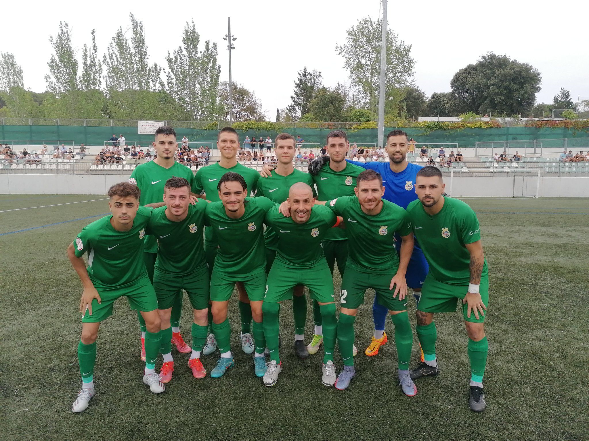 Cerdanyola Futbol Club en la pretermporada. FOTO. Cerdanyola FC