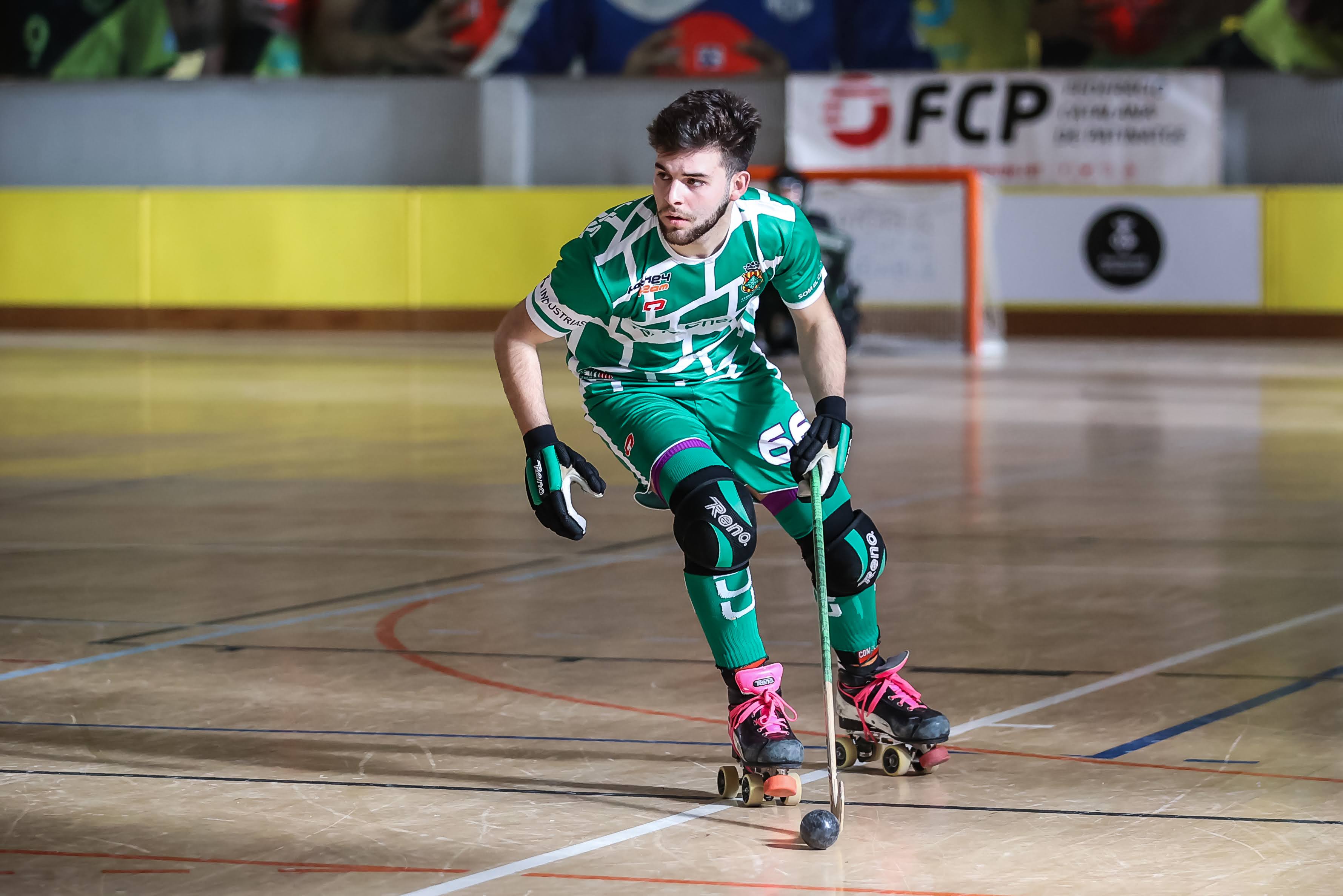 Arnau Gangonells, jugador del Cerdanyola Club d'Hoquei. FOTO: Svetlana Akimova (FECAPA)