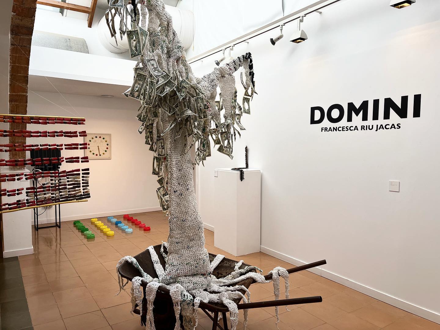 Fragment de l'obra de Francisca Riu. FOTO: MAC Fragment de l'obra de Francisca Riu. FOTO: MAC
