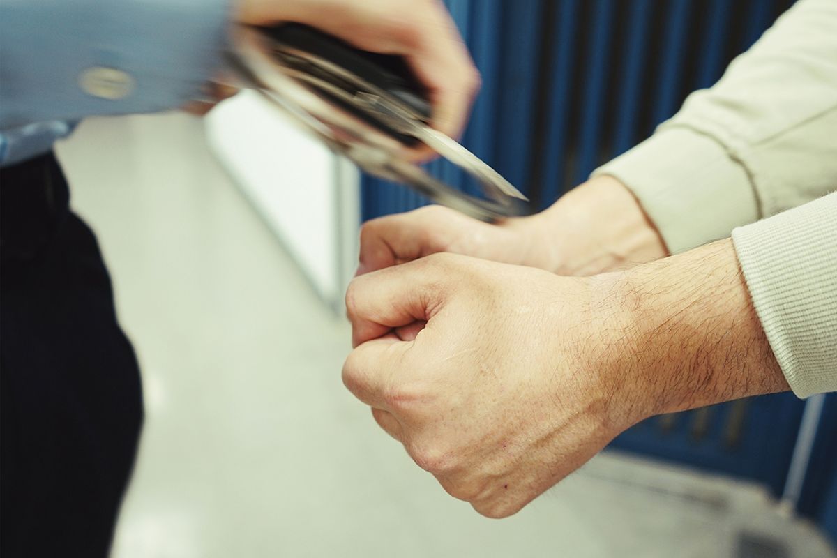 Imatge d'arxiu d'una detenció. FOTO: Mossos d'Esquadra