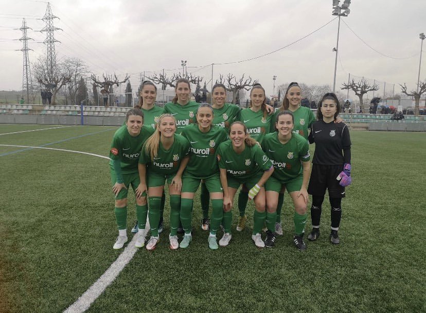 L'equip femení del Cerdanyola Futbol Club la temporada 2022-23. FOTO: Cerdanyola FC