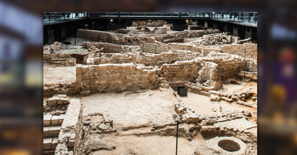 El Museu d'Història i el CRAC visiten el Born. FOTO: Cedida