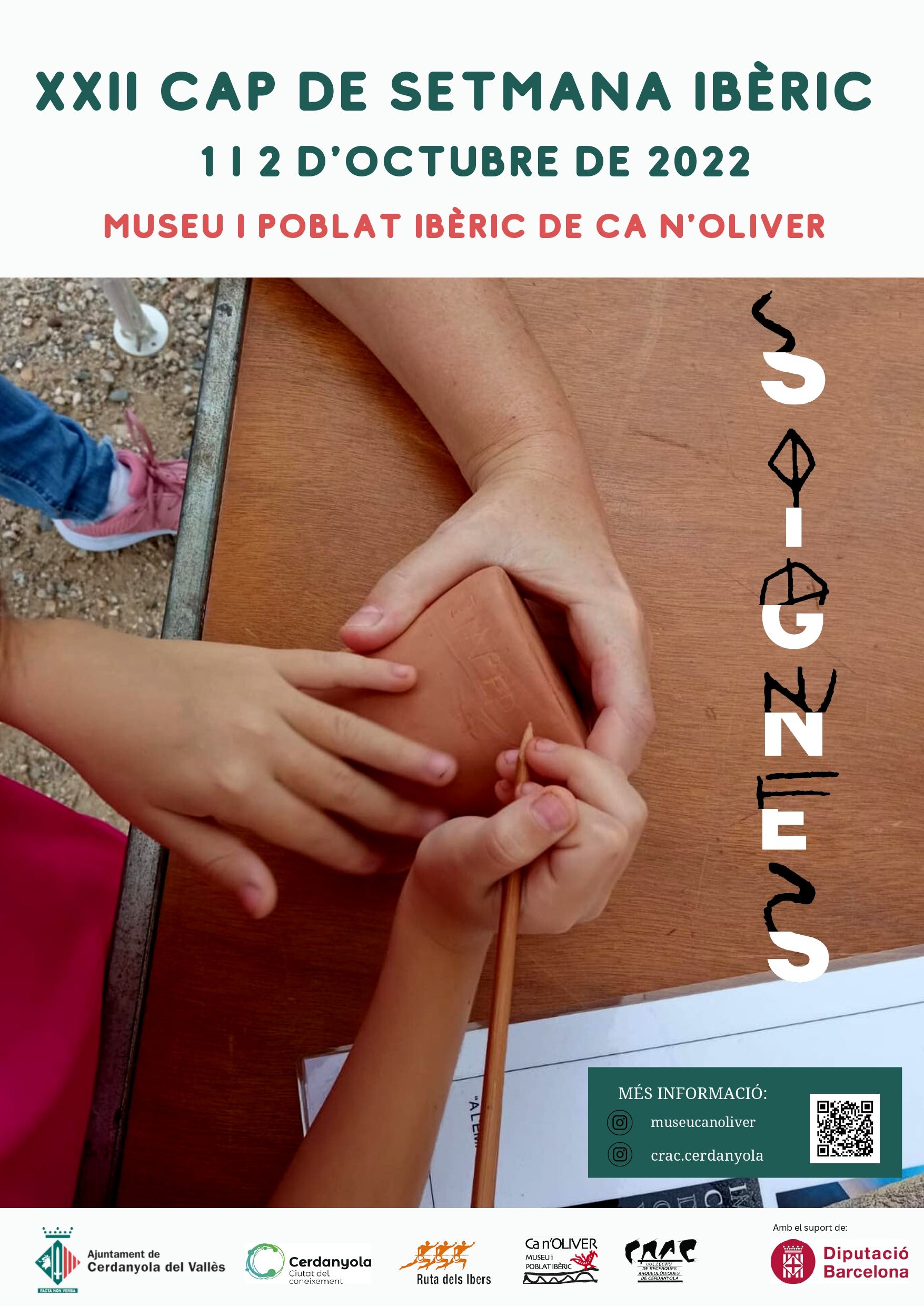Cartell del 22è Cap de Setmana Ibèric Cartell del 22è Cap de Setmana Ibèric