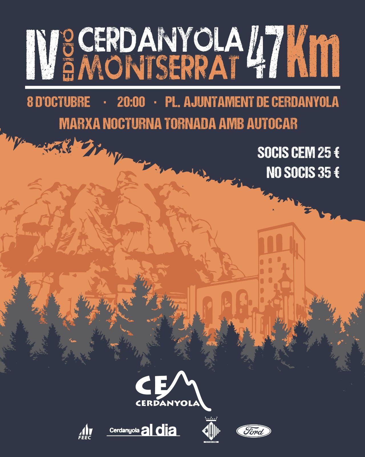 4a edició de la cursa Cerdanyola-Montserrat del CEM 4a edició de la cursa Cerdanyola-Montserrat del CEM