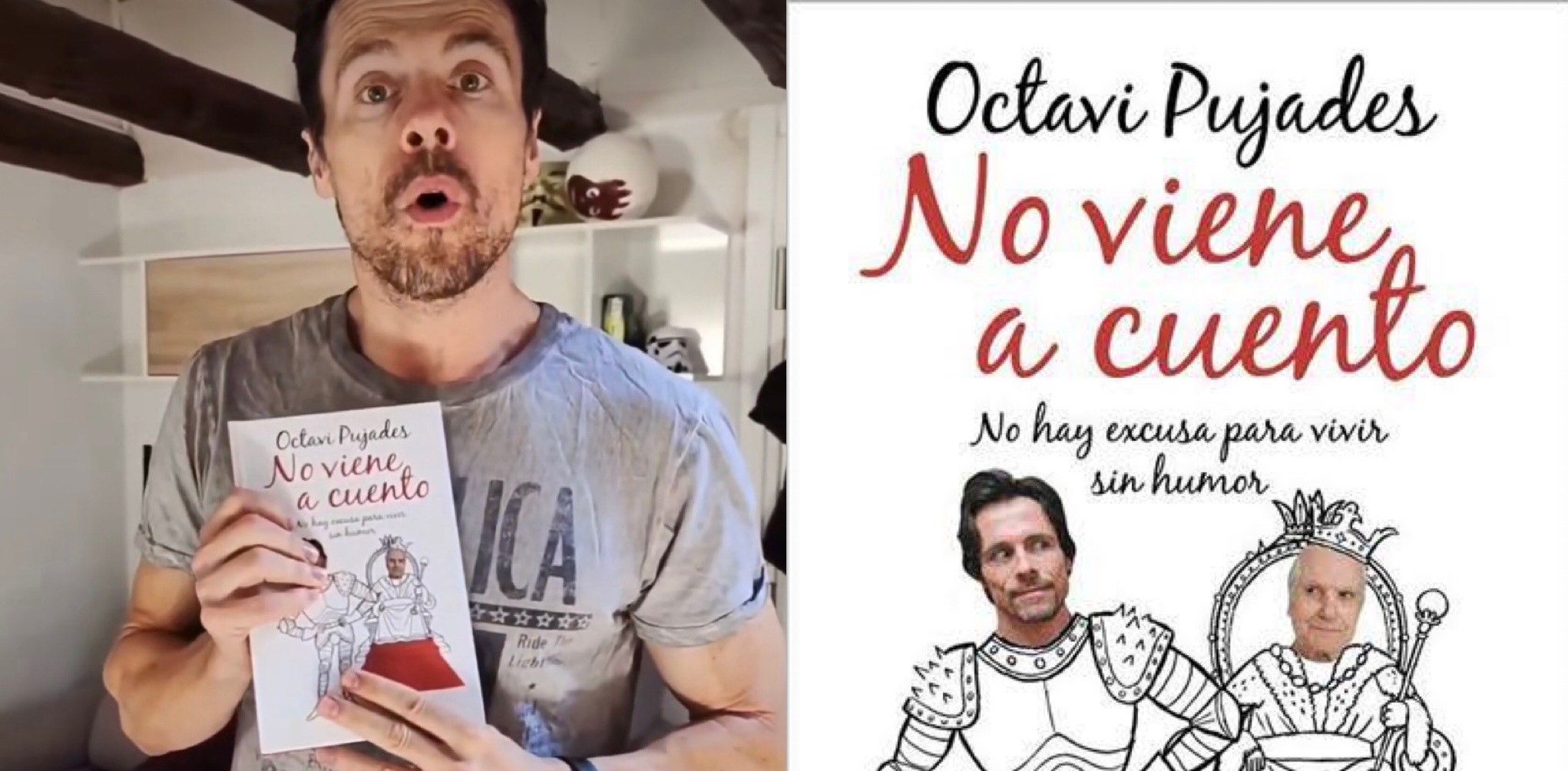 Octavi Pujades publica el llibre 'No viene a cuento'.