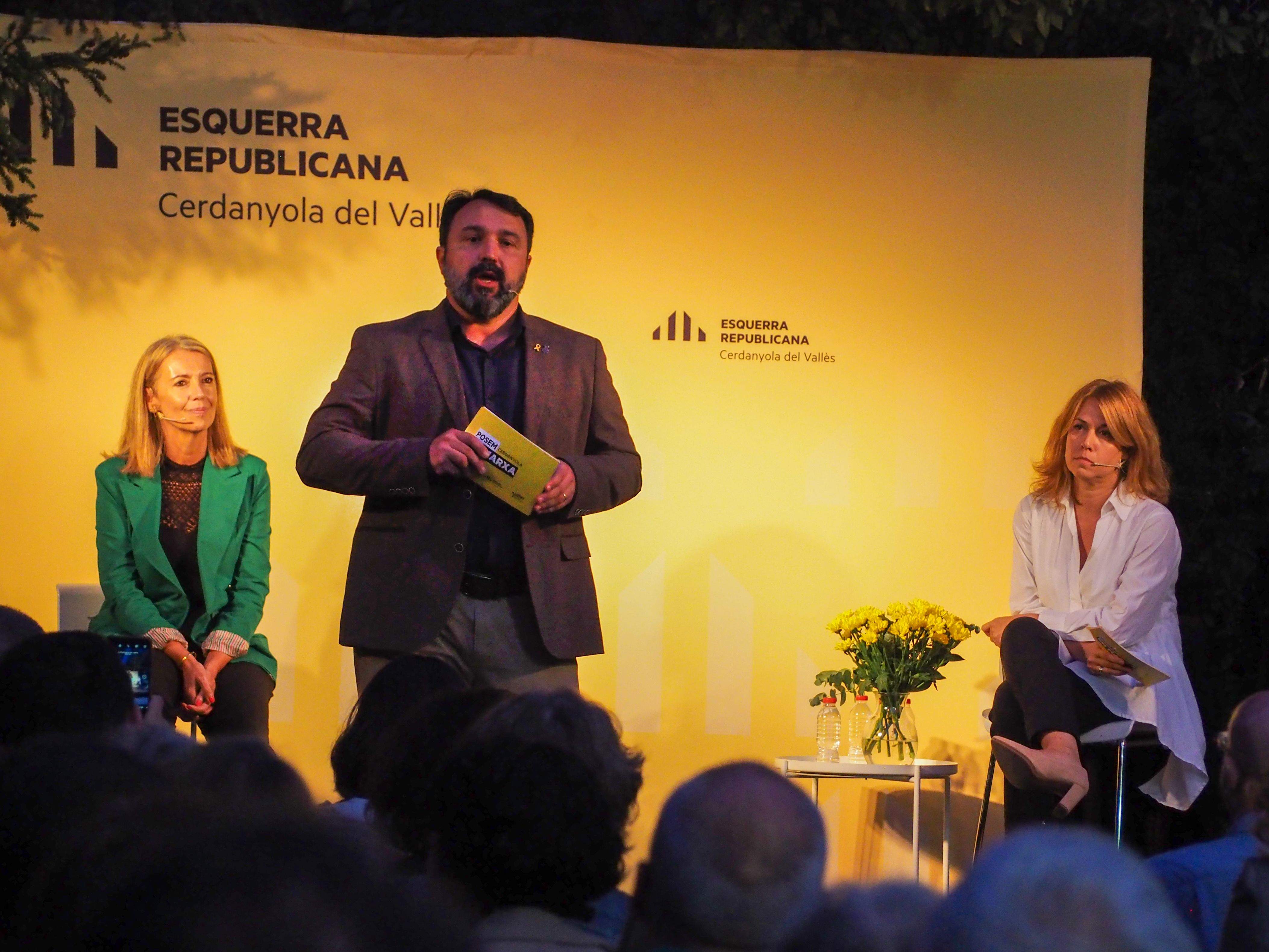 Presentació d'Albert Turon com a candidat d'ERC a les eleccions municipal 2023. FOTO: Mónica GM Presentació d'Albert Turon com a candidat d'ERC a les eleccions municipal 2023. FOTO: Mónica GM