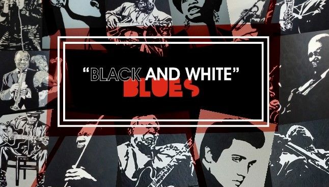 Exposició al B'Art Ateneu 'Black and White Blues'. FOTO: Cedida