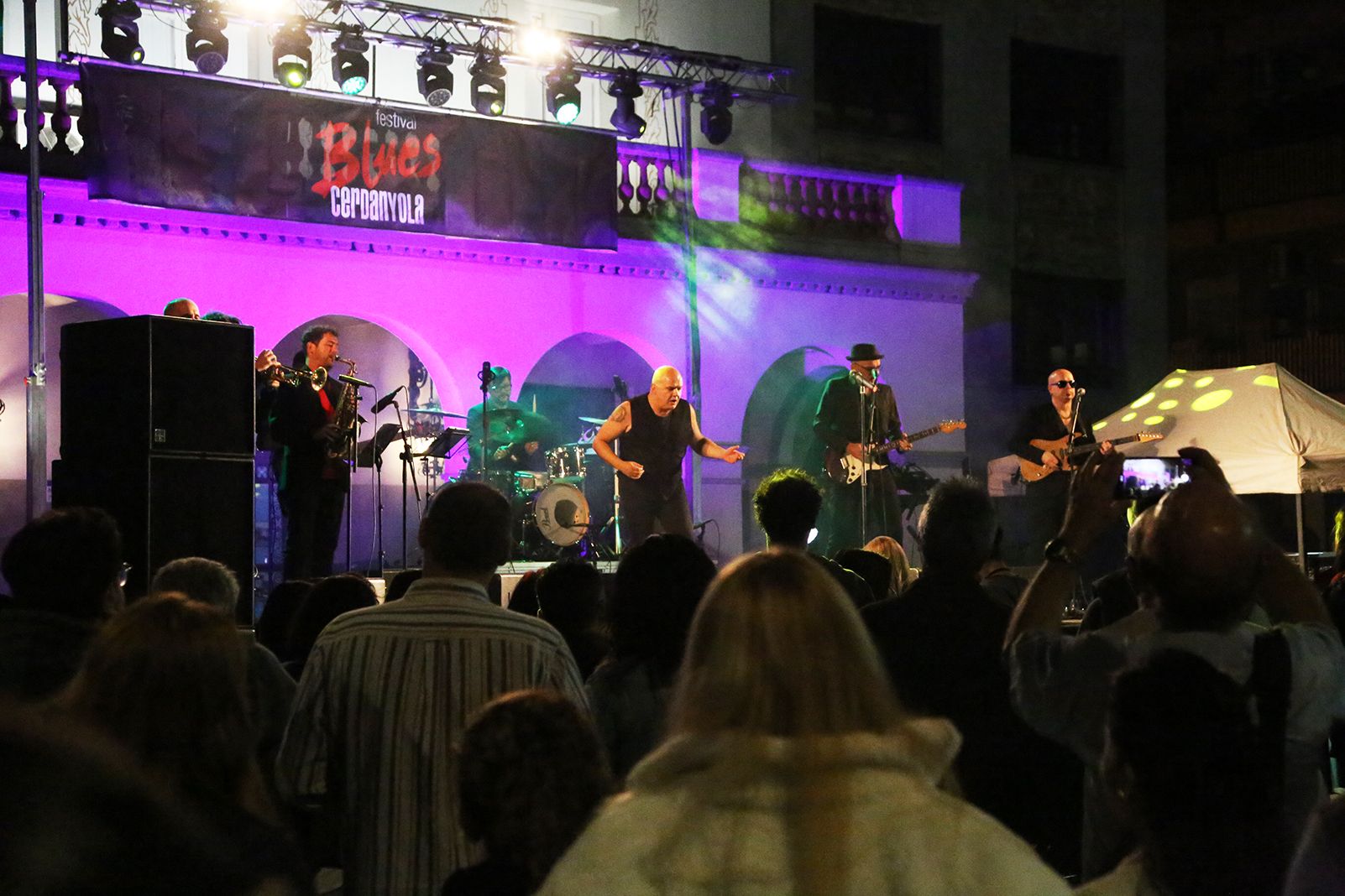 Concert de Mr. Dynamite James Brown Experience al Festival de Blues. FOTO: Anna Bassa