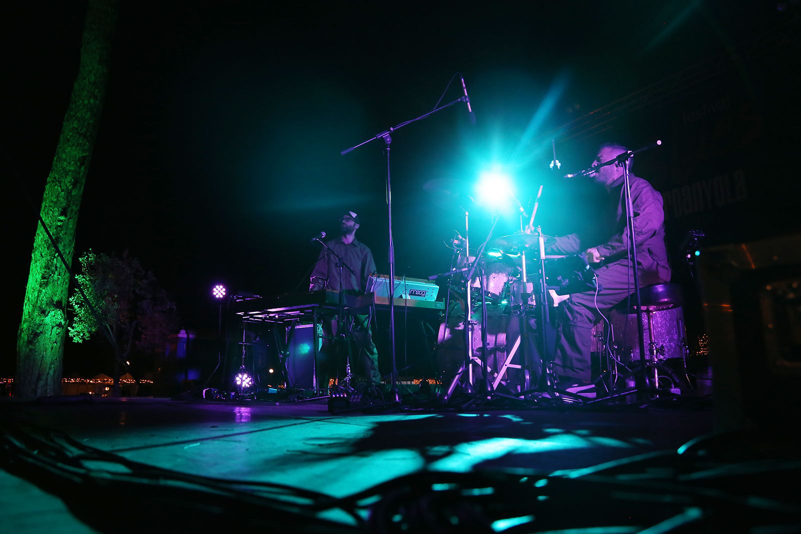 Concert de Kamikaze Helmets a l'escenari Verd del Bosc Tancat. FOTO: Anna Bassa