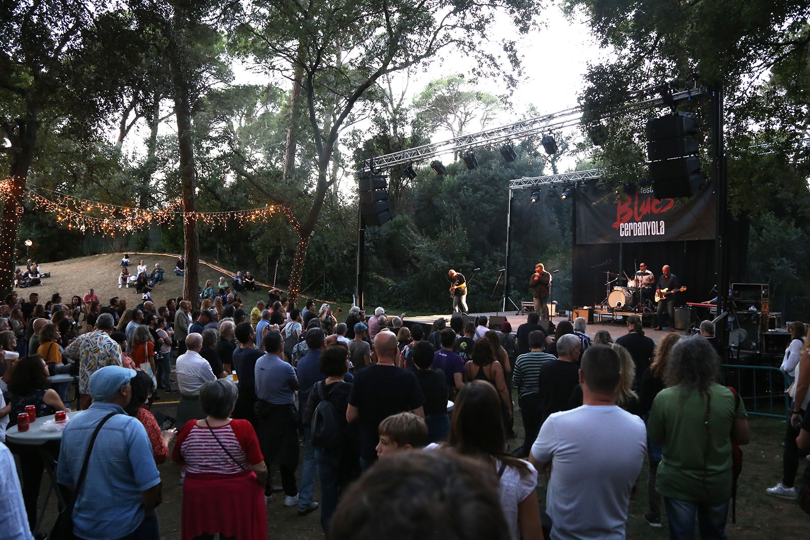 Concert de The Chris O'Leary Band a l'escenari Bosc del Bosc Tancat. FOTO: Anna Bassa
