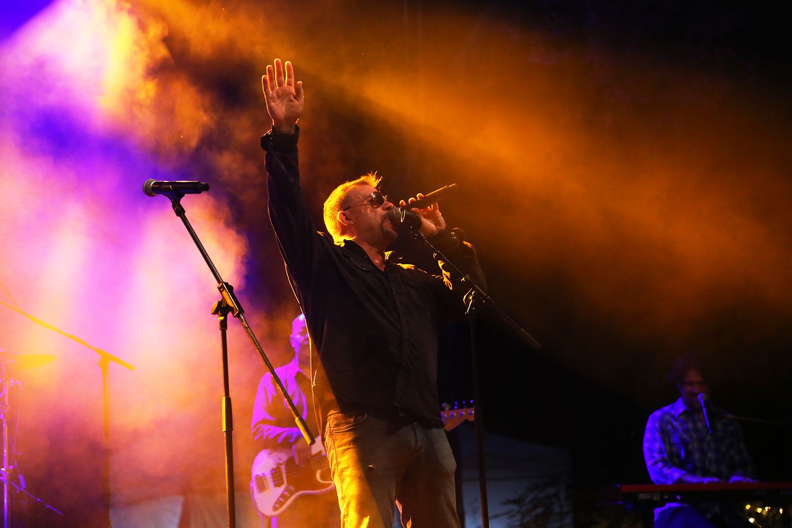 Concert de The Chris O'Leary Band a l'escenari Bosc del Bosc Tancat. FOTO: Anna Bassa