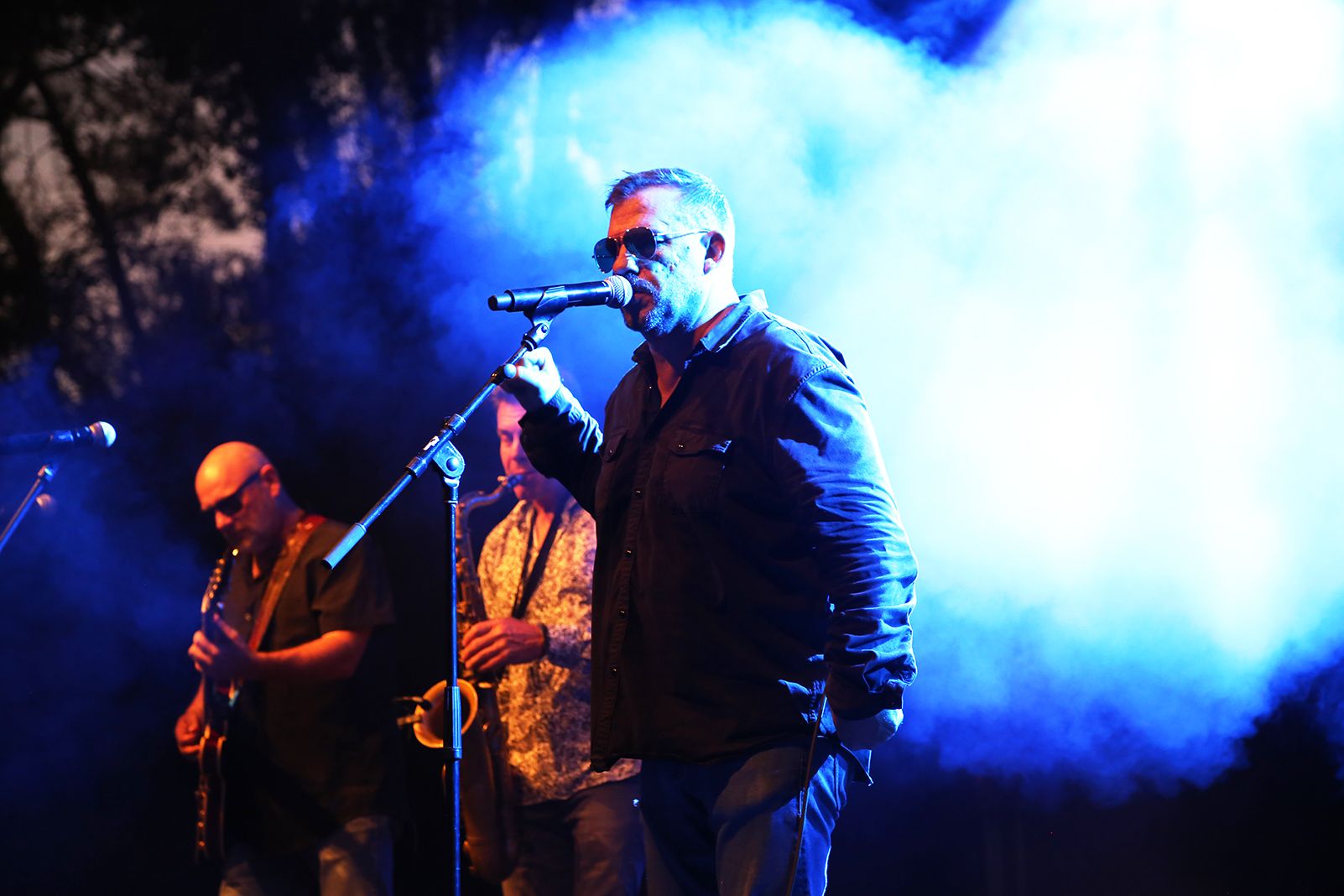 Concert de The Chris O'Leary Band a l'escenari Bosc del Bosc Tancat. FOTO: Anna Bassa