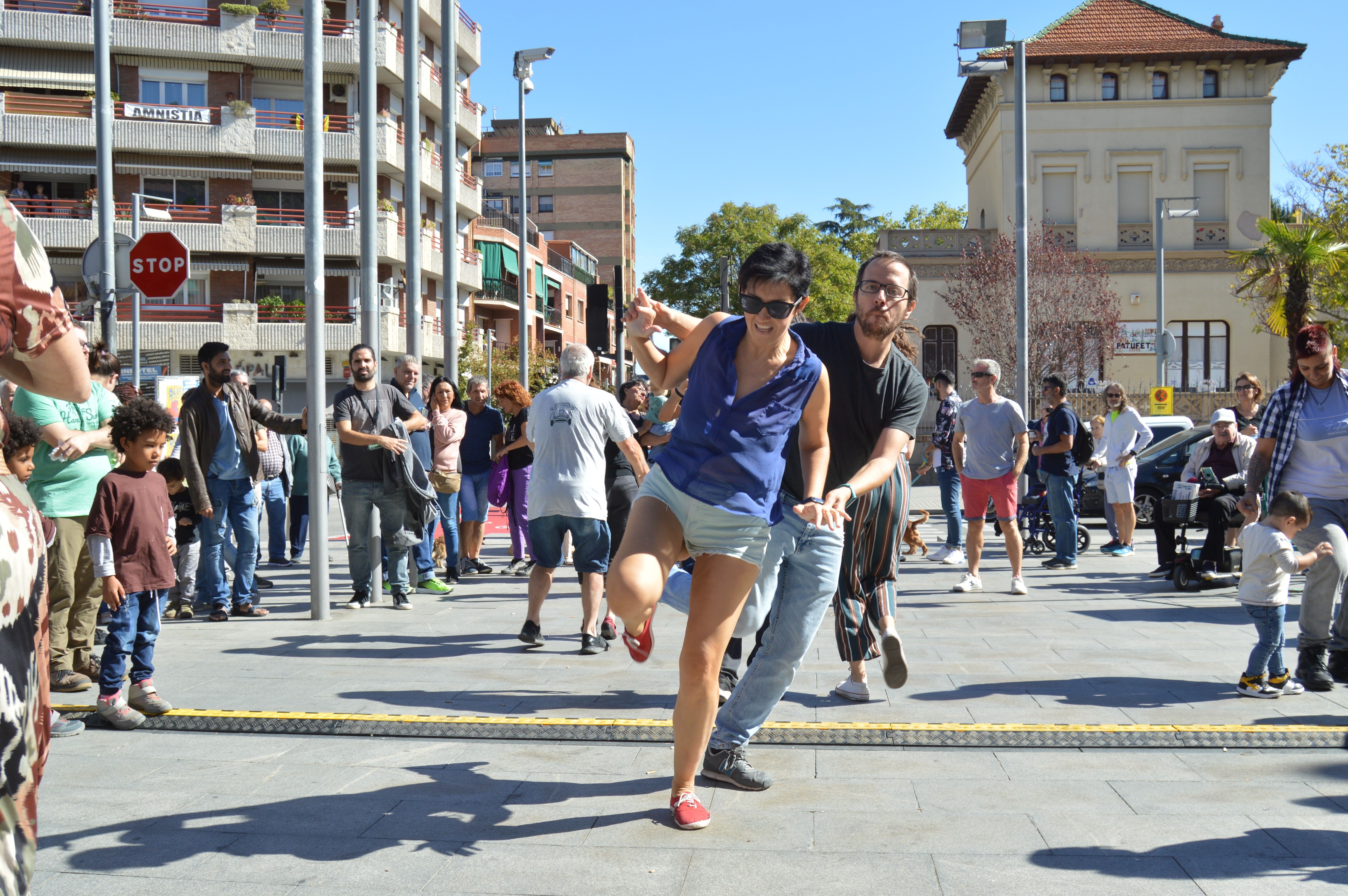 L'Associació Lindy Hoppers participant al Festival de Blues. FOTO: Nora MO