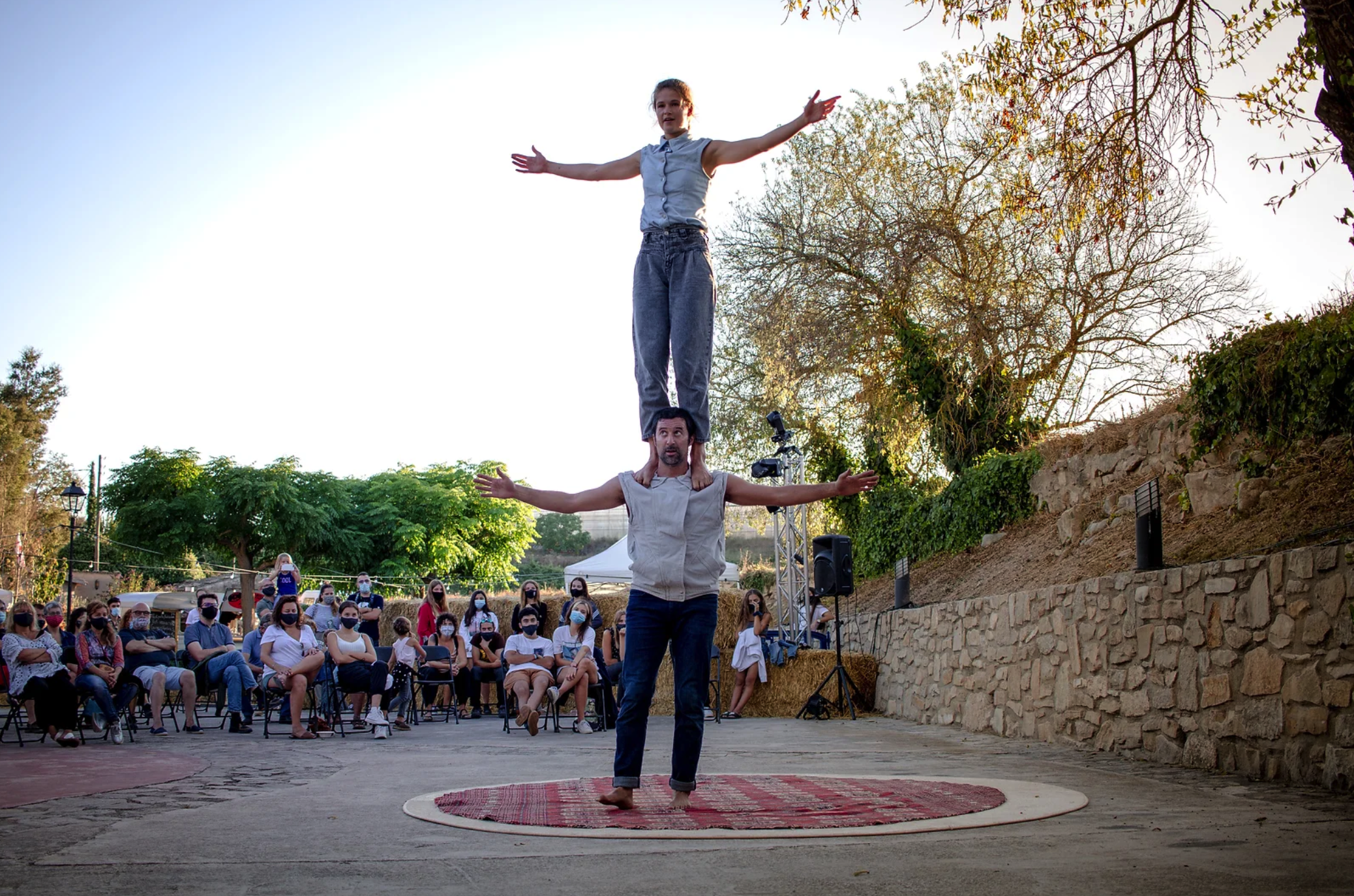 Anamaria Klajnšček & Magí Serra actuaran al BoFestival de Cerdanyola. FOTO: Nora Baylach