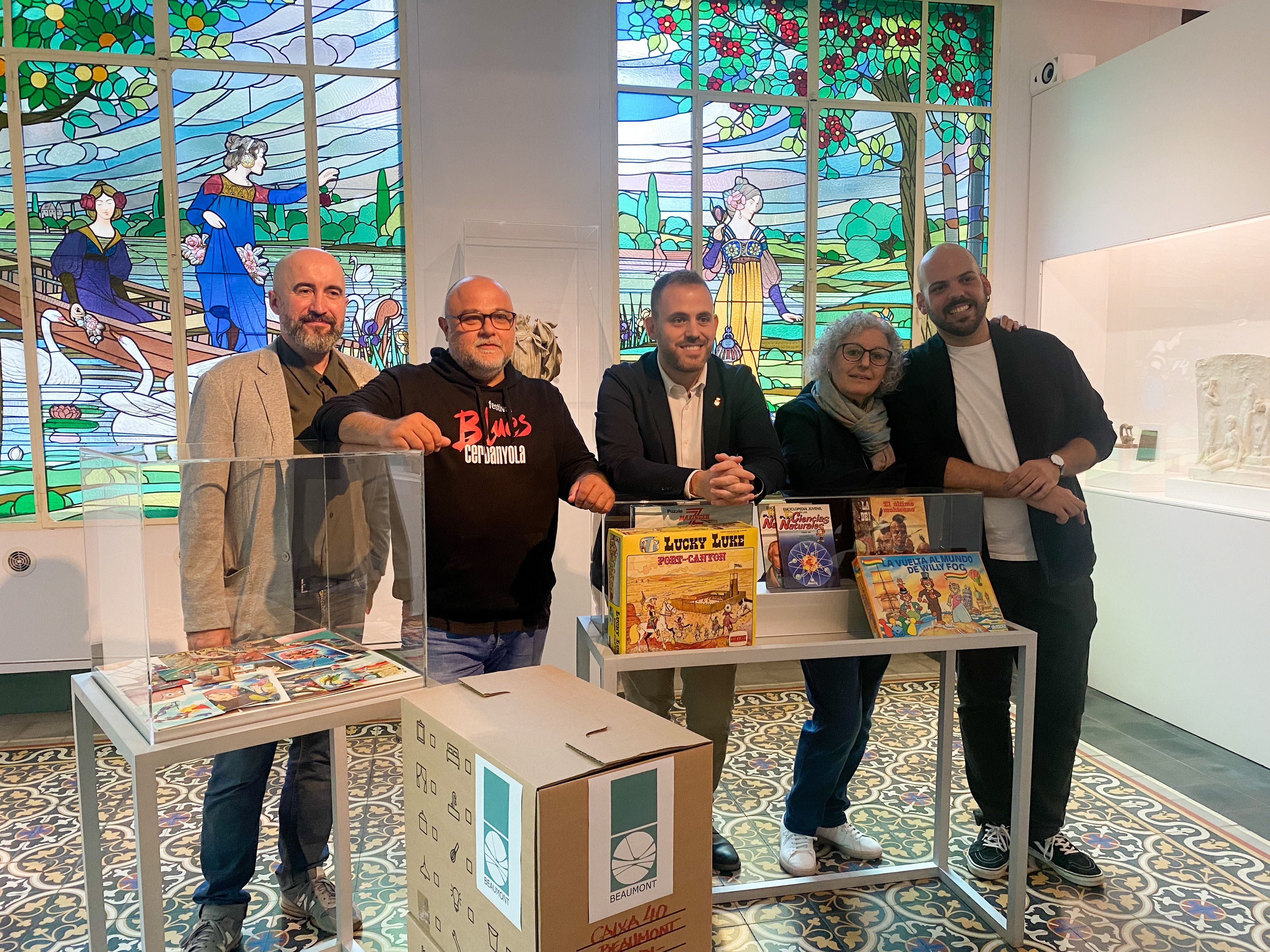 Presentació de la donació de la família Beaumont al MAC. FOTO: Mónica GM Presentació de la donació de la família Beaumont al MAC. FOTO: Mónica GM