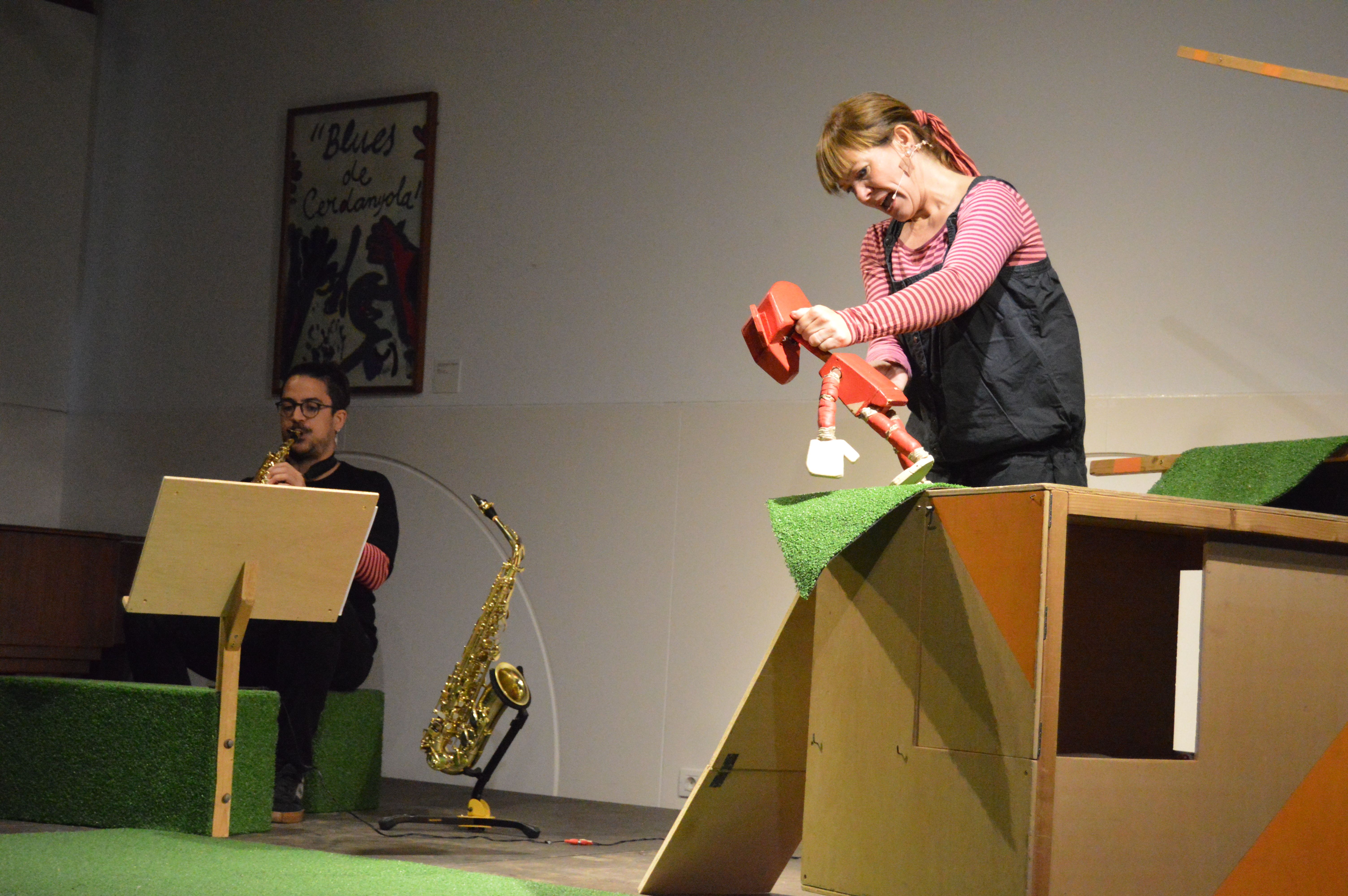 Espectacle de titelles 'XIM' en el MAC & XIC de Bambalina. FOTO: Nora MO