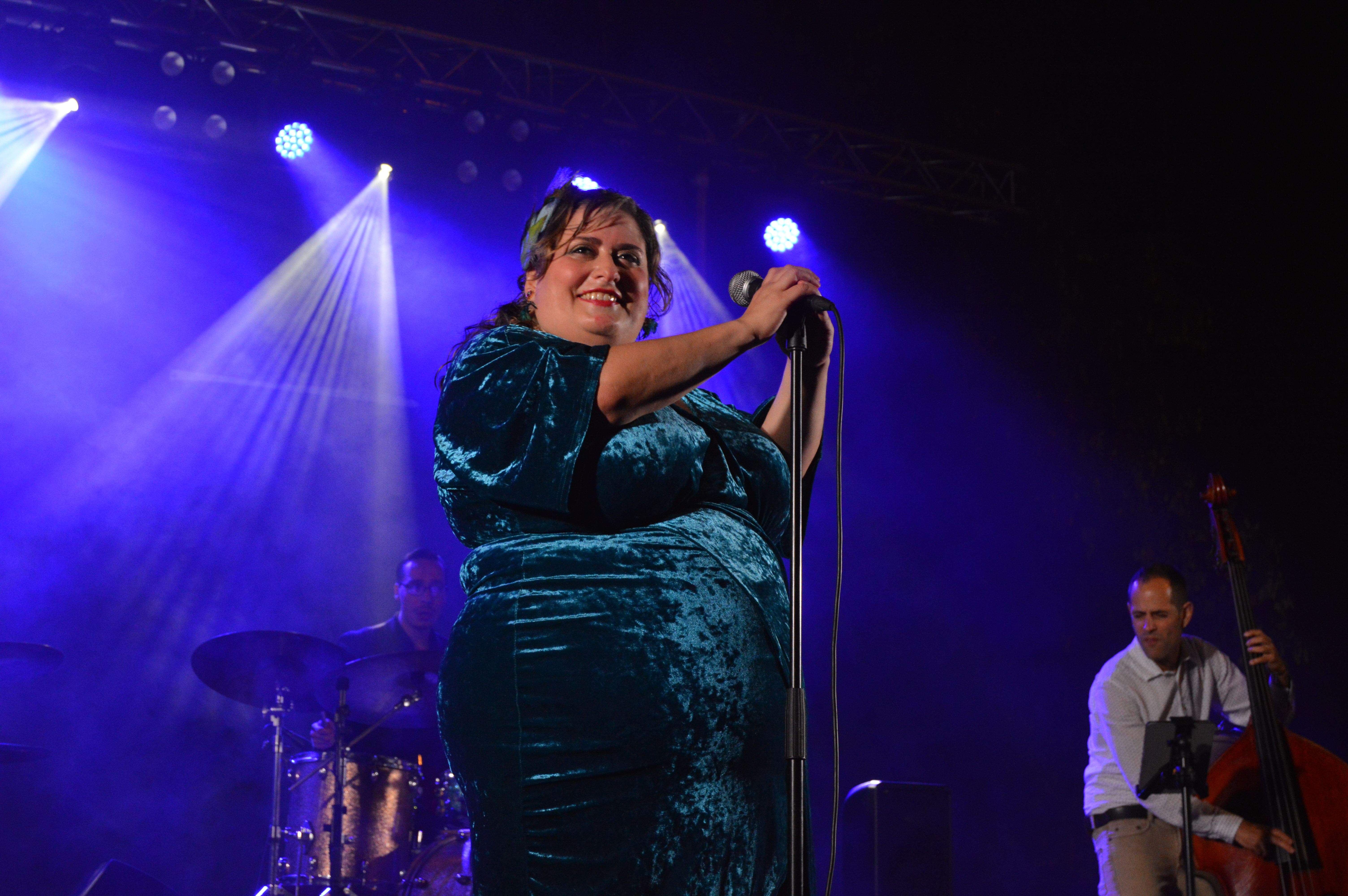 Itziar Yagüe Quintet al Festival Internacional de Blues. FOTO: Nora MO