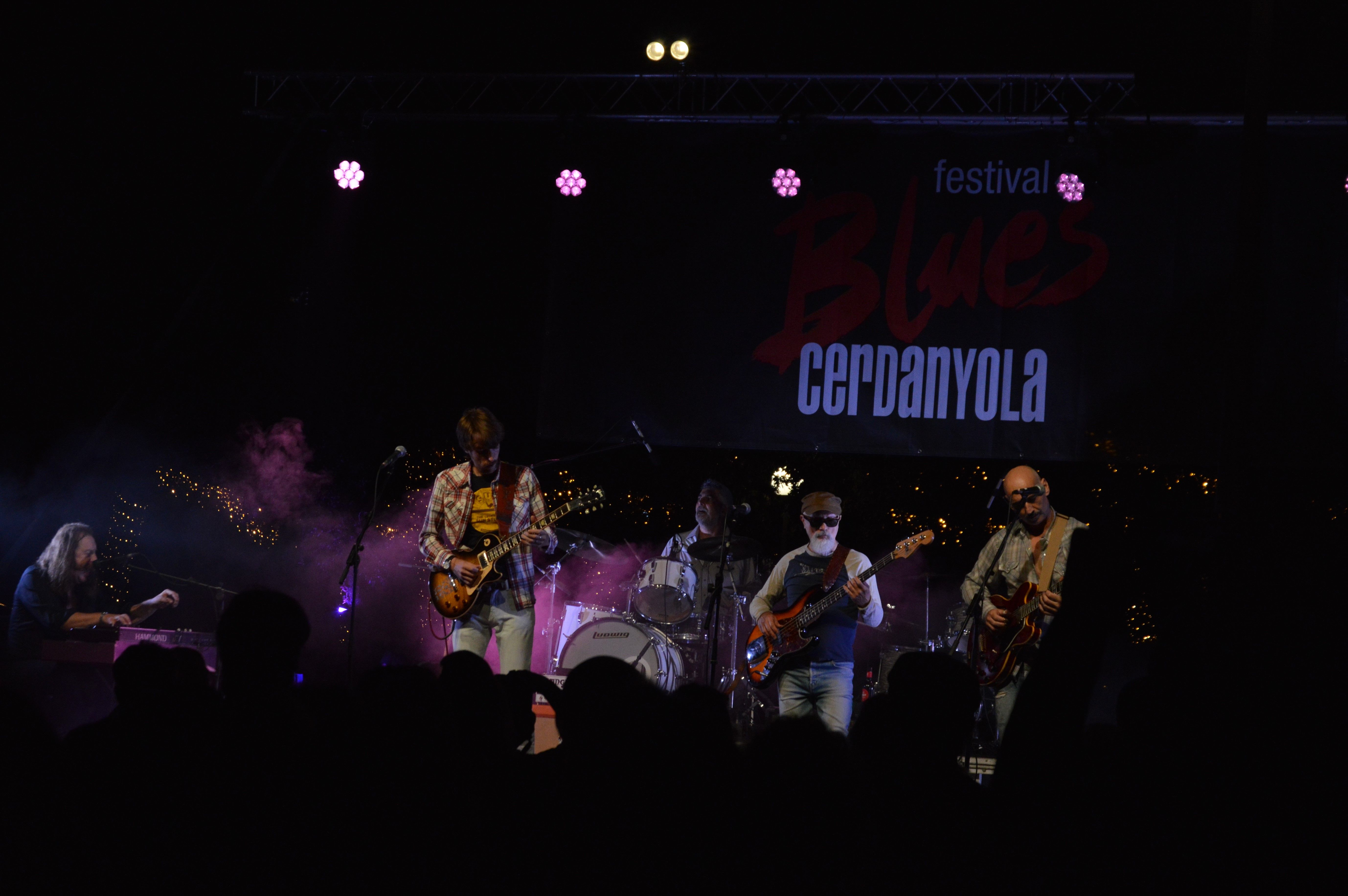 Concert de Los Bisontes al Festival de Blues. FOTO: Nora MO