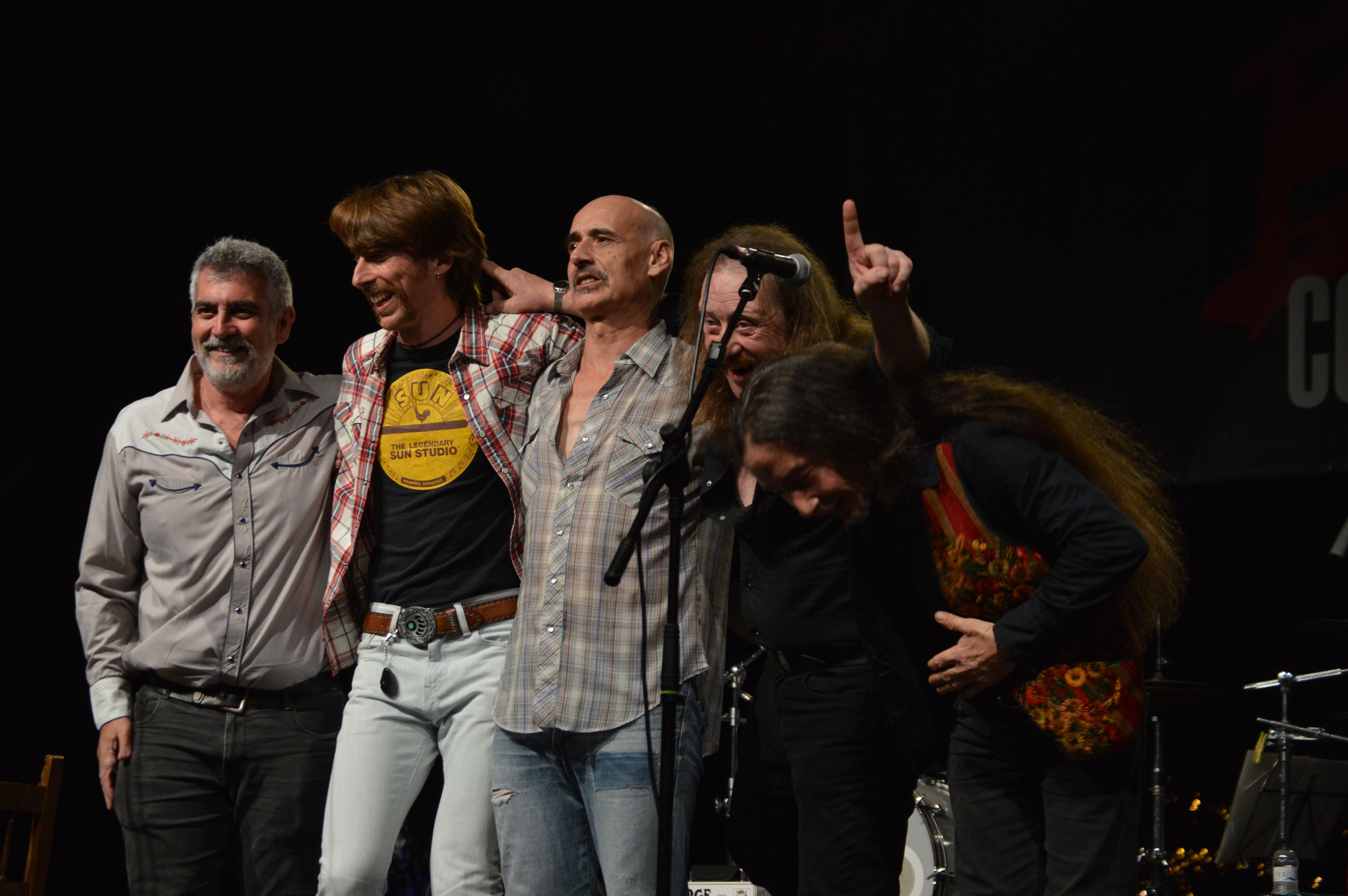 Concert de Los Bisontes al Festival de Blues. FOTO: Nora MO
