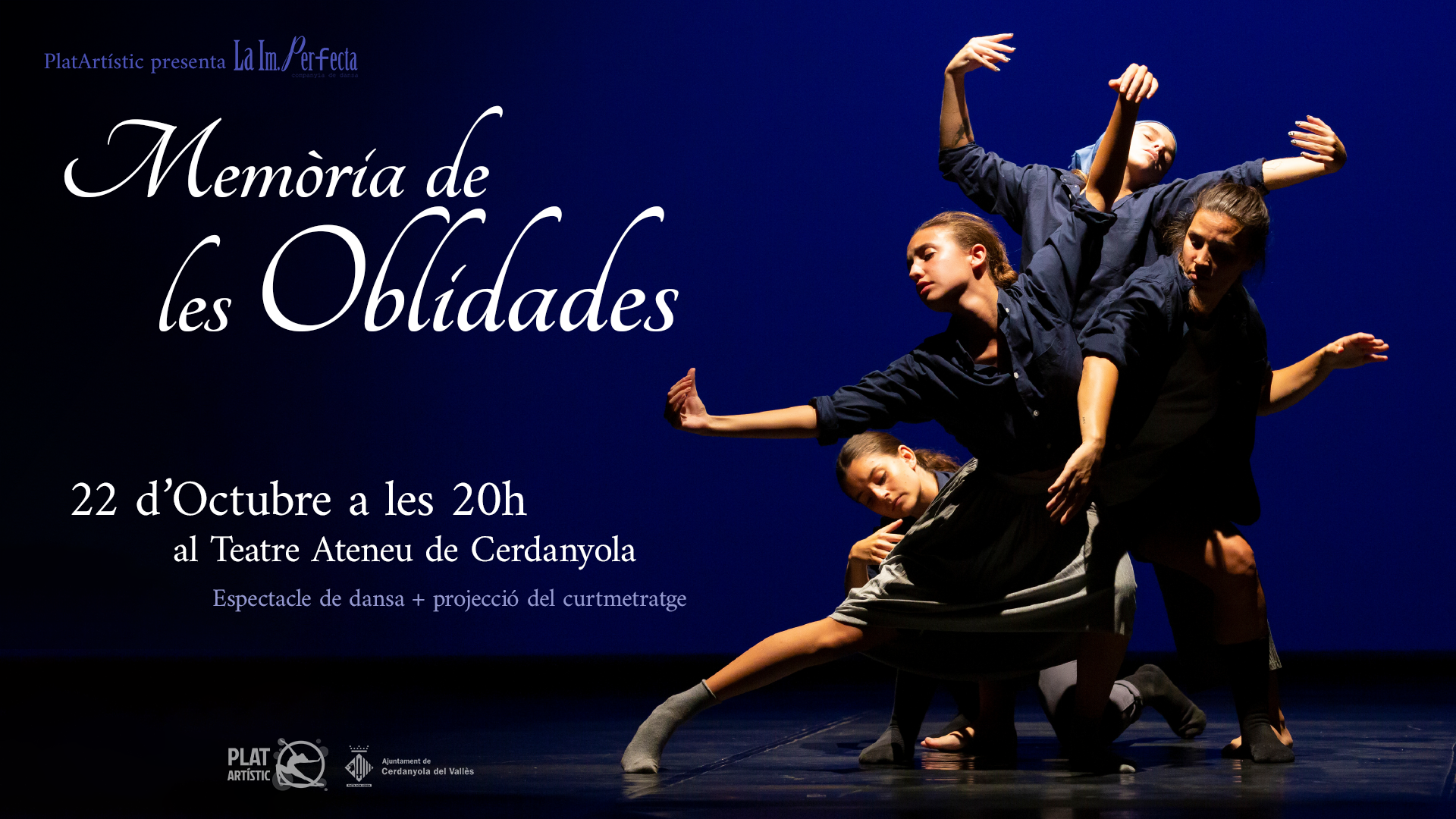 Cartell de l'espectacle 'Memoria de les oblidades'. FOTO: Cedida Cartell de l'espectacle 'Memoria de les oblidades'. FOTO: Cedida