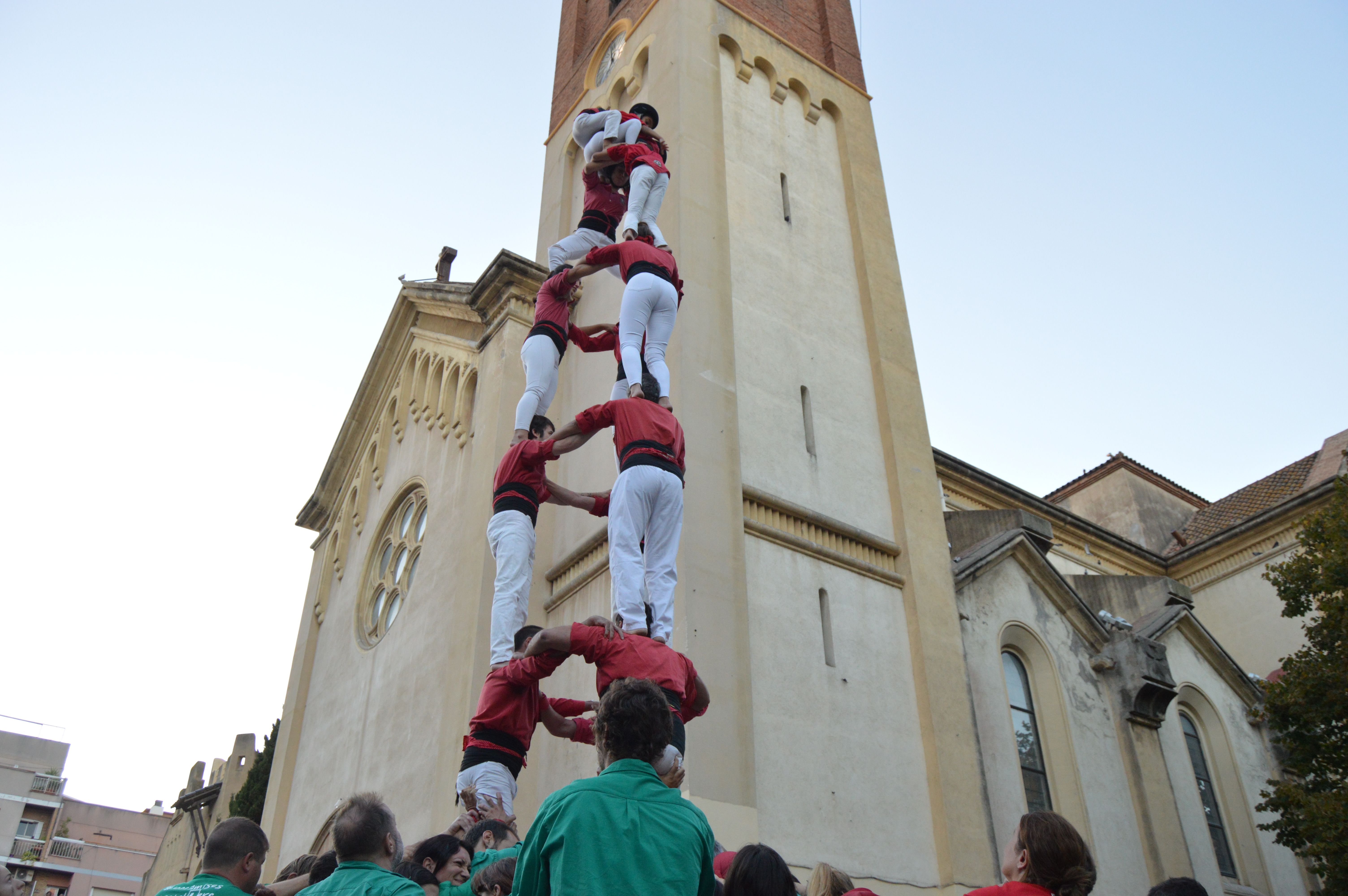 Festa dels 24 anys de Castellers de Cerdanyola. FOTO: Nora MO