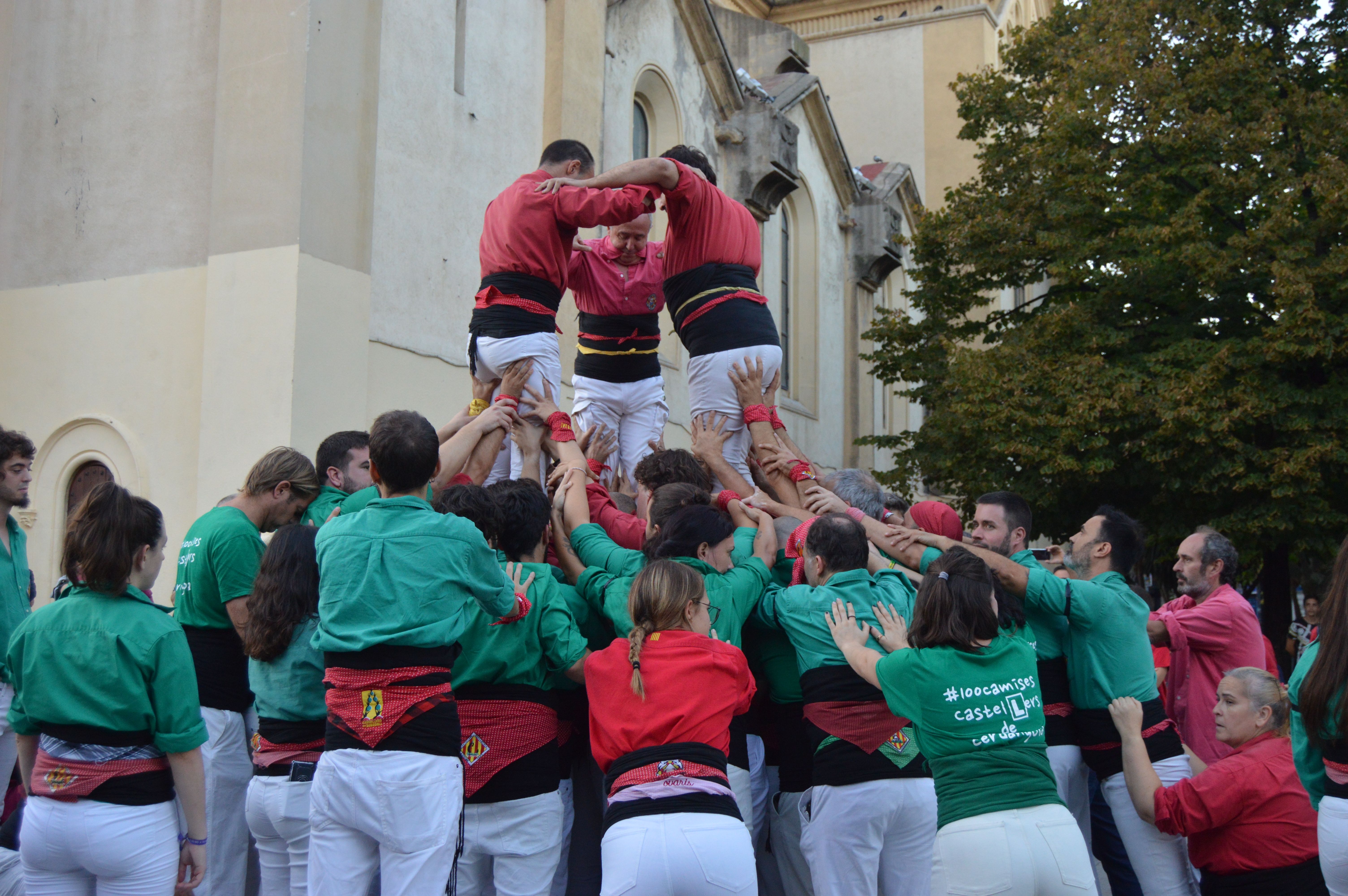 Festa dels 24 anys de Castellers de Cerdanyola. FOTO: Nora MO