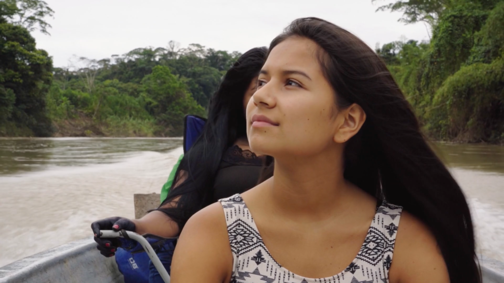 Fotograma del documental Helena Sarayaku Manta. FOTO: Indifest
